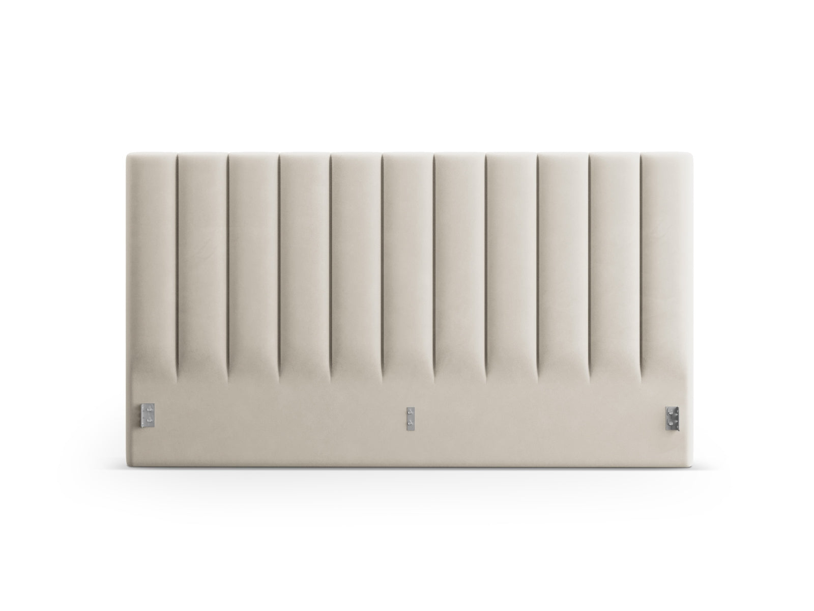 Alisson Velour Headboard  in Dark Beige präsentiert im Onlineshop von KAQTU Design AG. Zubehör Bett ist von Micadoni