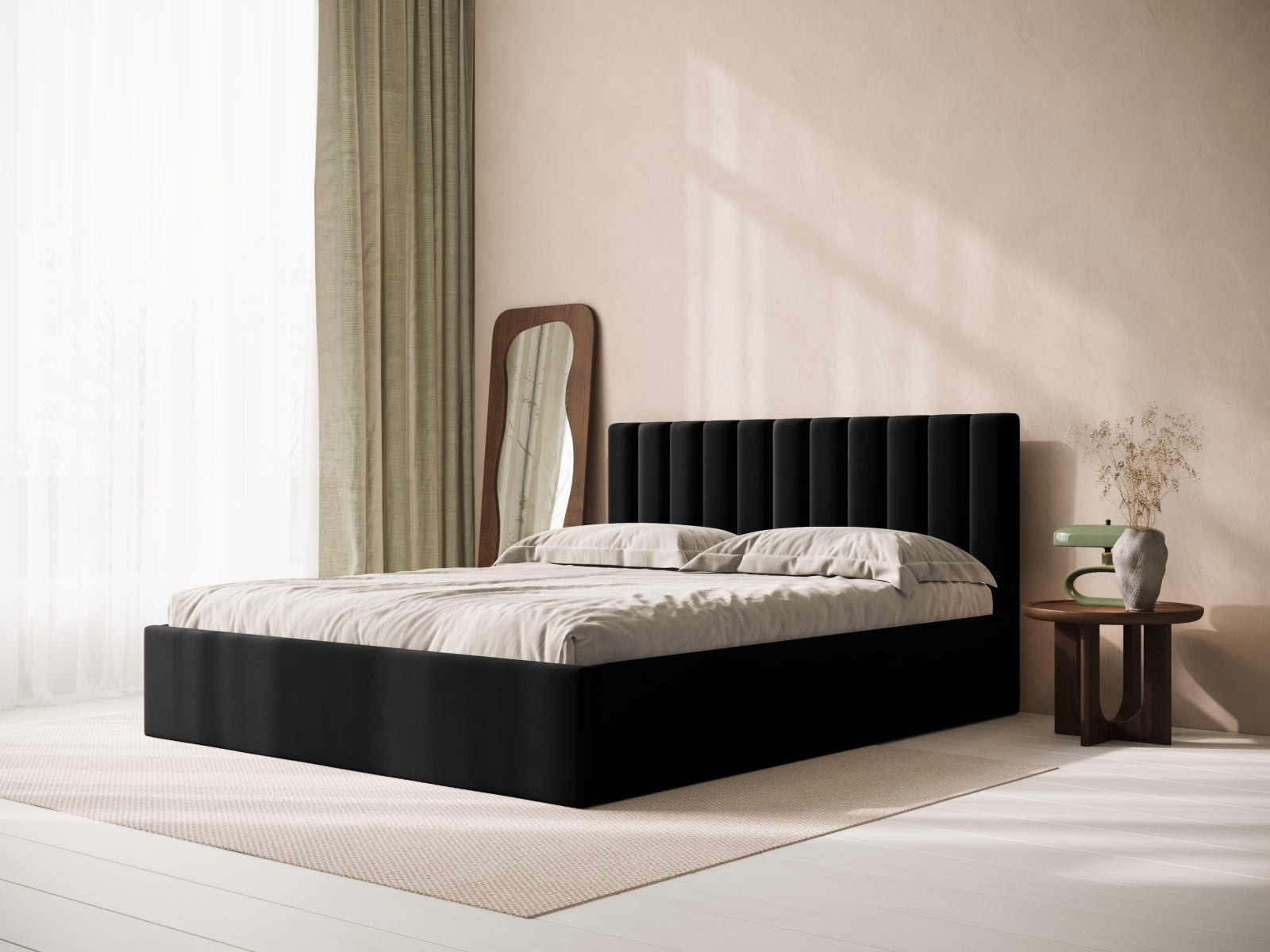 Erleben Sie das Alisson Velour Kopfteil von Micadoni – stilvolles Velours, elegantes Design und unvergleichlicher Komfort für Ihr Schlafzimmer.