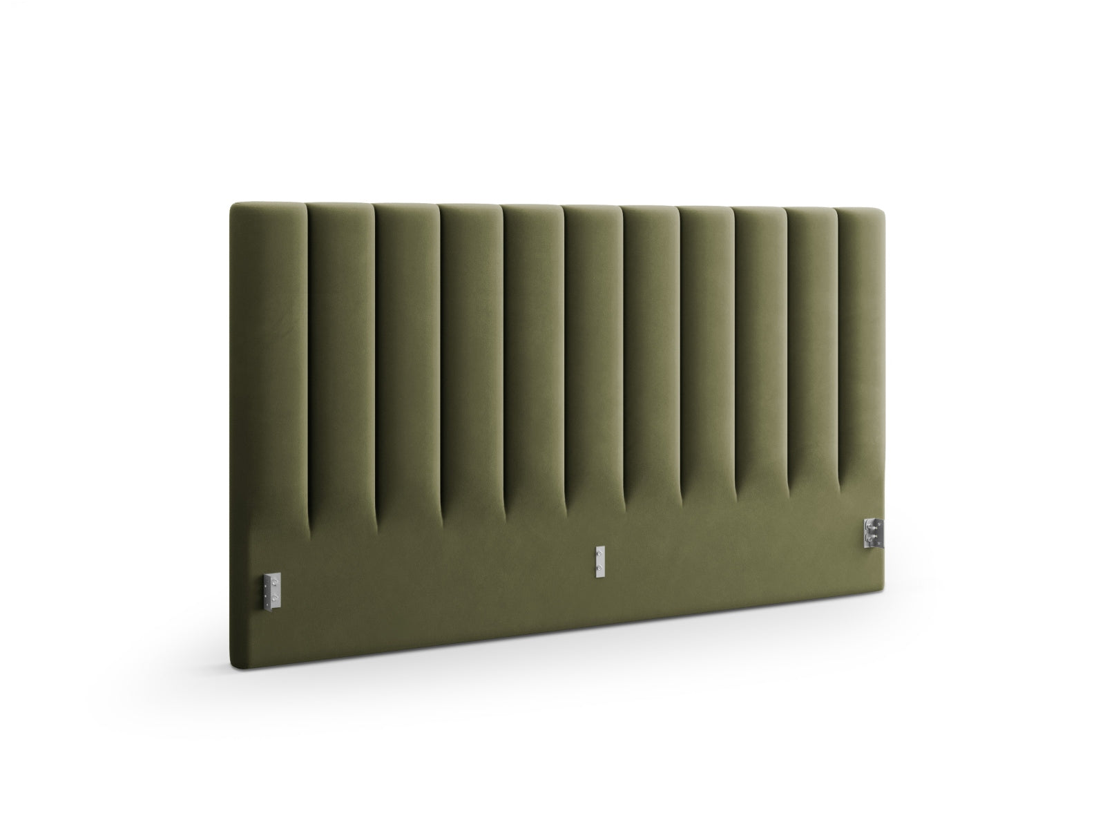 Elegantes Kopfteil Allison in Green-Bluvel, 170 cm breit, ideal für stilvolle Schlafzimmergestaltung von Micadoni.