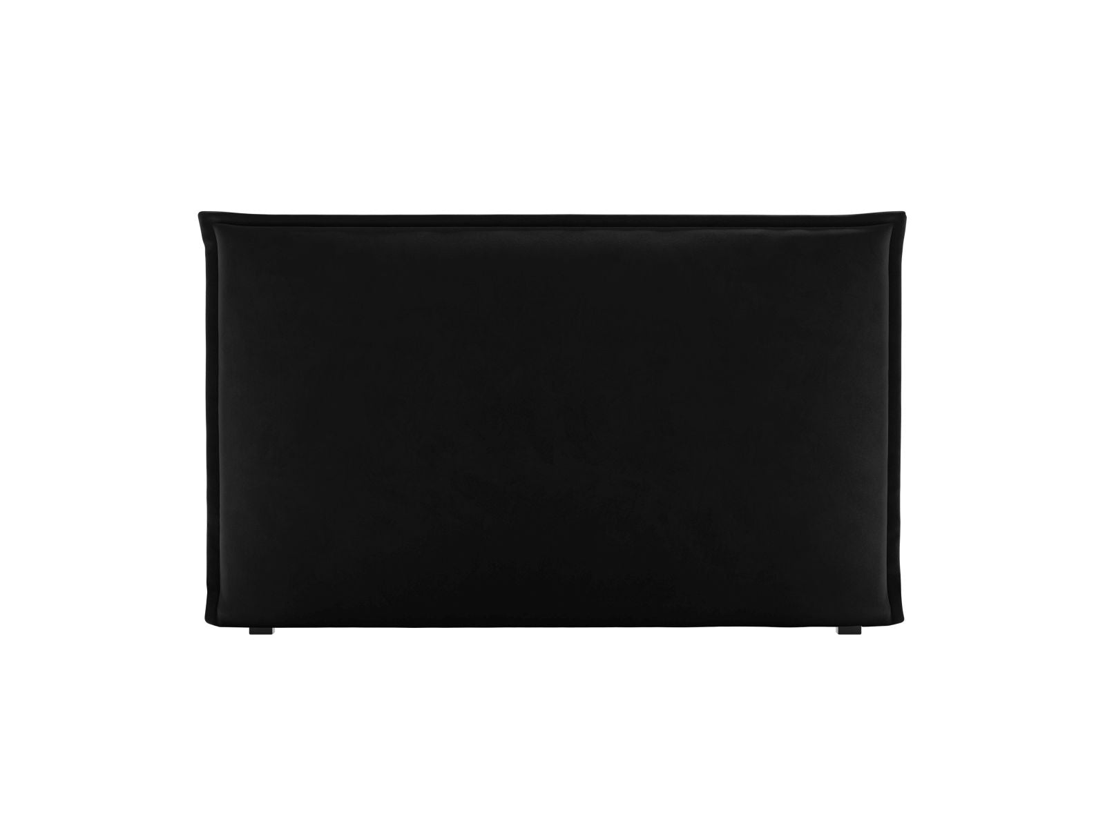 Elegantes Kopfteil Monica in 160 cm Breite, zeitgemäßes schwarzes Finish, ideal für ein modernes Schlafzimmerambiente von Micadoni.