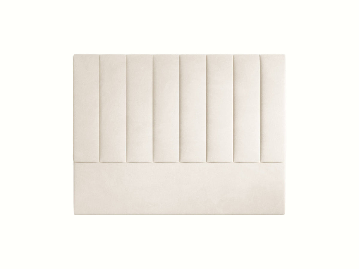 Kopfteil Marl 160cm in Ivory-Magic Velvet präsentiert im Onlineshop von KAQTU Design AG. Kopfteile ist von Micadoni