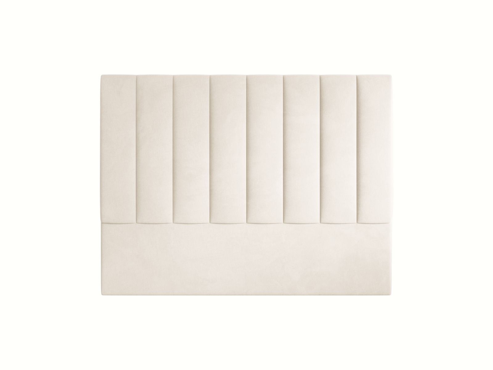 Kopfteil Marl 160cm in Ivory-Magic Velvet präsentiert im Onlineshop von KAQTU Design AG. Kopfteile ist von Micadoni