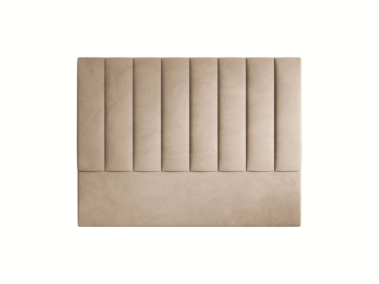 Kopfteil Marl 160cm in Almond Beige-Magic Velvet präsentiert im Onlineshop von KAQTU Design AG. Kopfteile ist von Micadoni