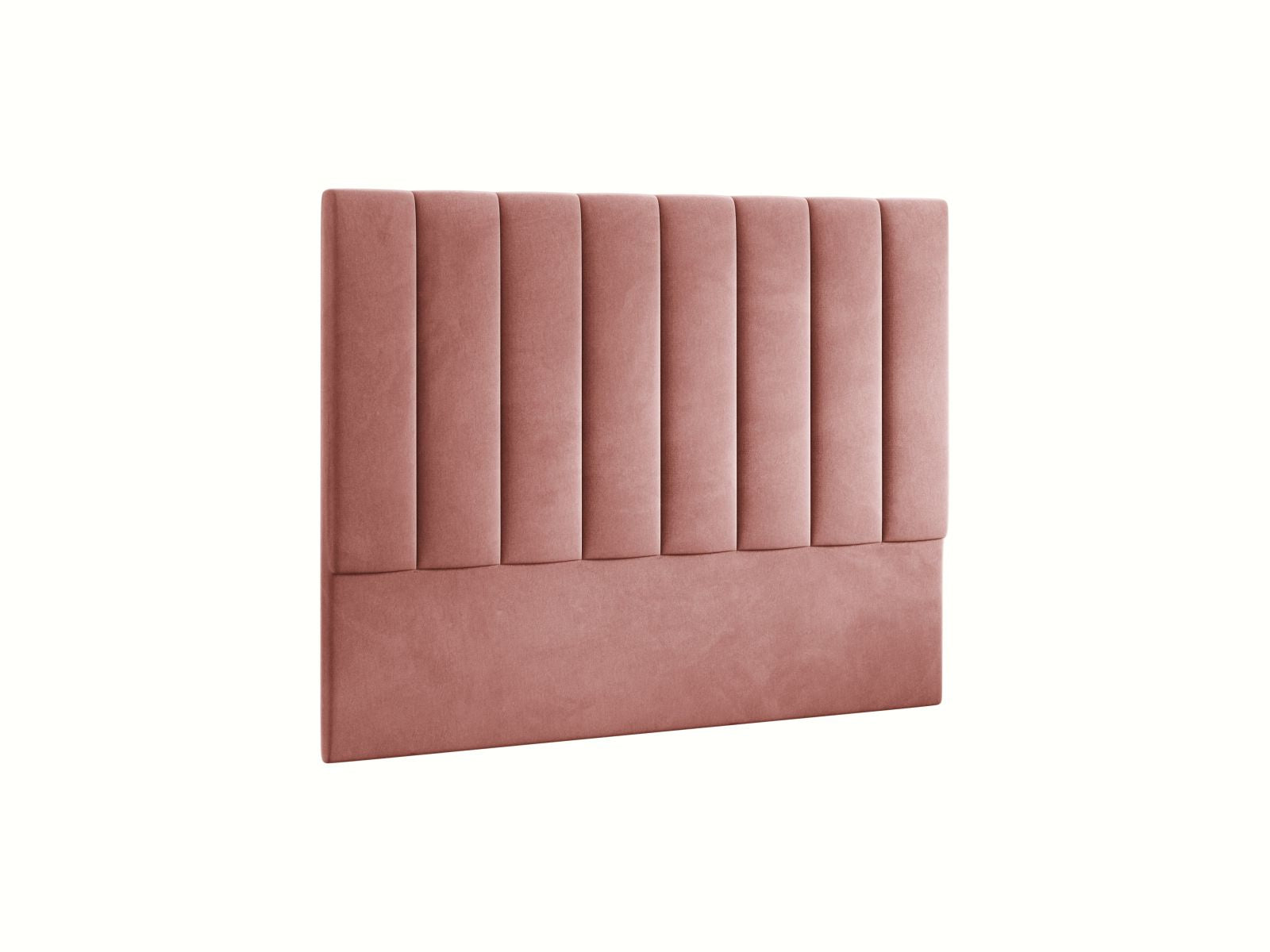 Elegantes Kopfteil Marl in Pink-Magic Velvet, 160 cm breit, ideal für stilvolle Schlafzimmergestaltung von Micadoni.