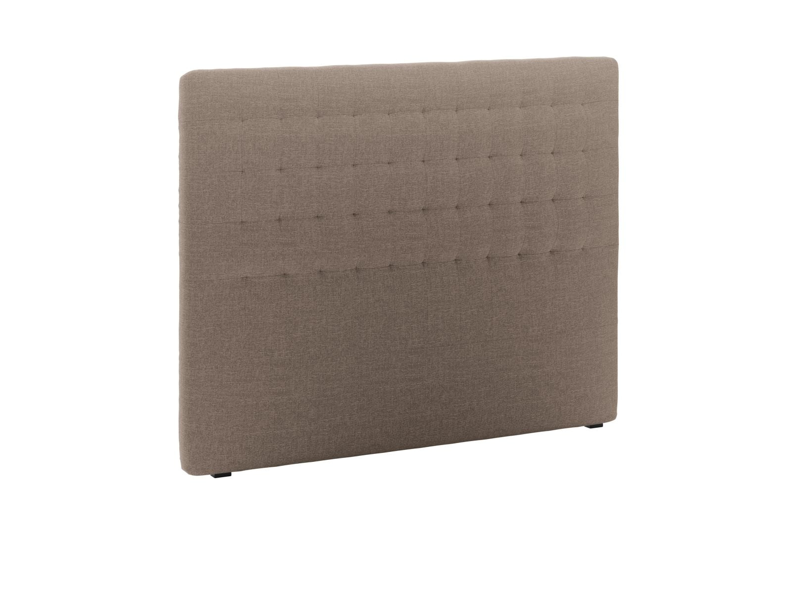 Elegantes Kopfteil Nova in 160 cm Breite, gefertigt von Micadoni, in stilvollem Cappuccino-Liberty Design für Ihr Schlafzimmer.