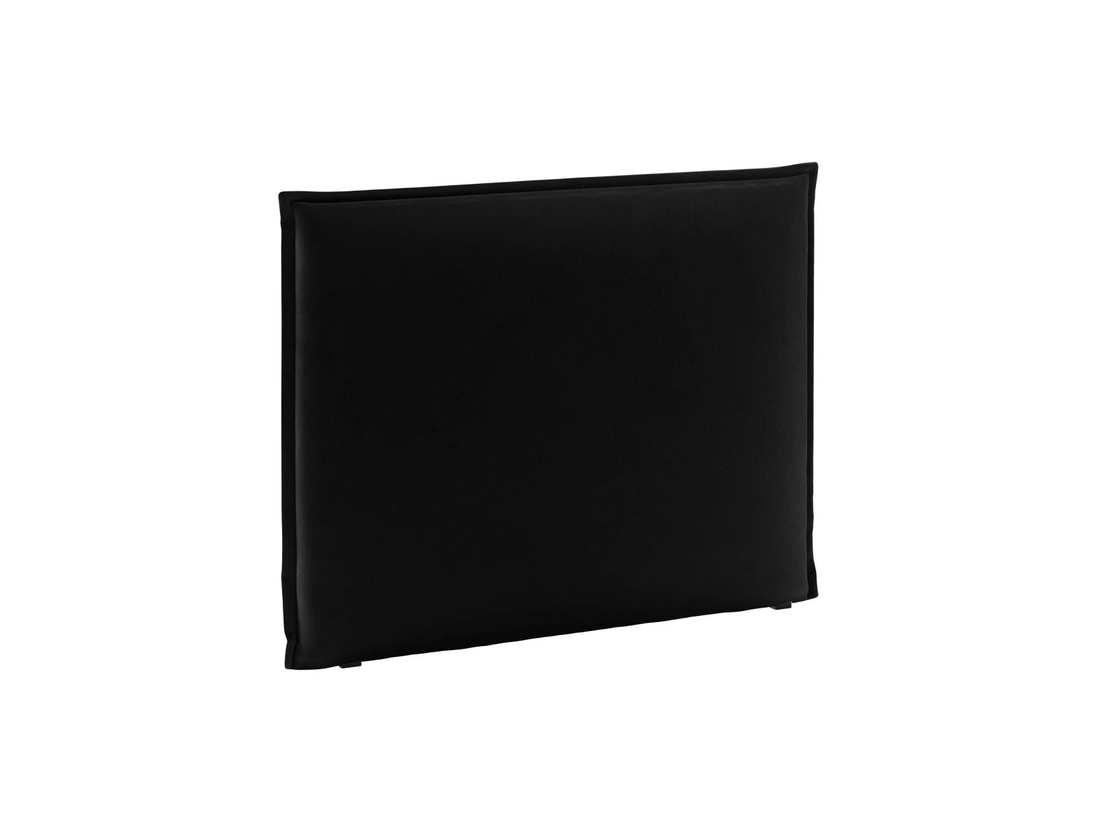 Elegantes Kopfteil Monica in 160 cm Breite, stilvolles Design in Schwarz, ideal für moderne Schlafzimmer, von Micadoni.