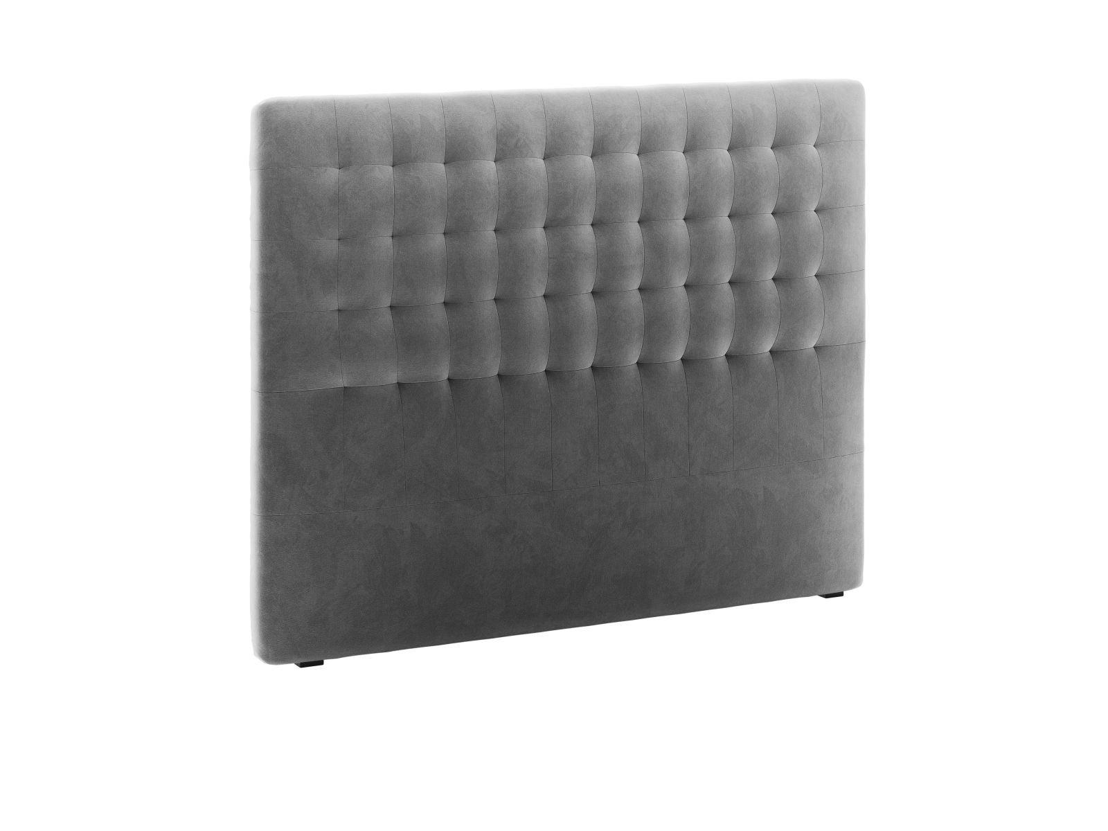 Stilvolles Kopfteil Nova in Grau, 160 cm breit, perfekt für zeitgemäße Schlafzimmergestaltung. Hochwertige Materialien von Micadoni.