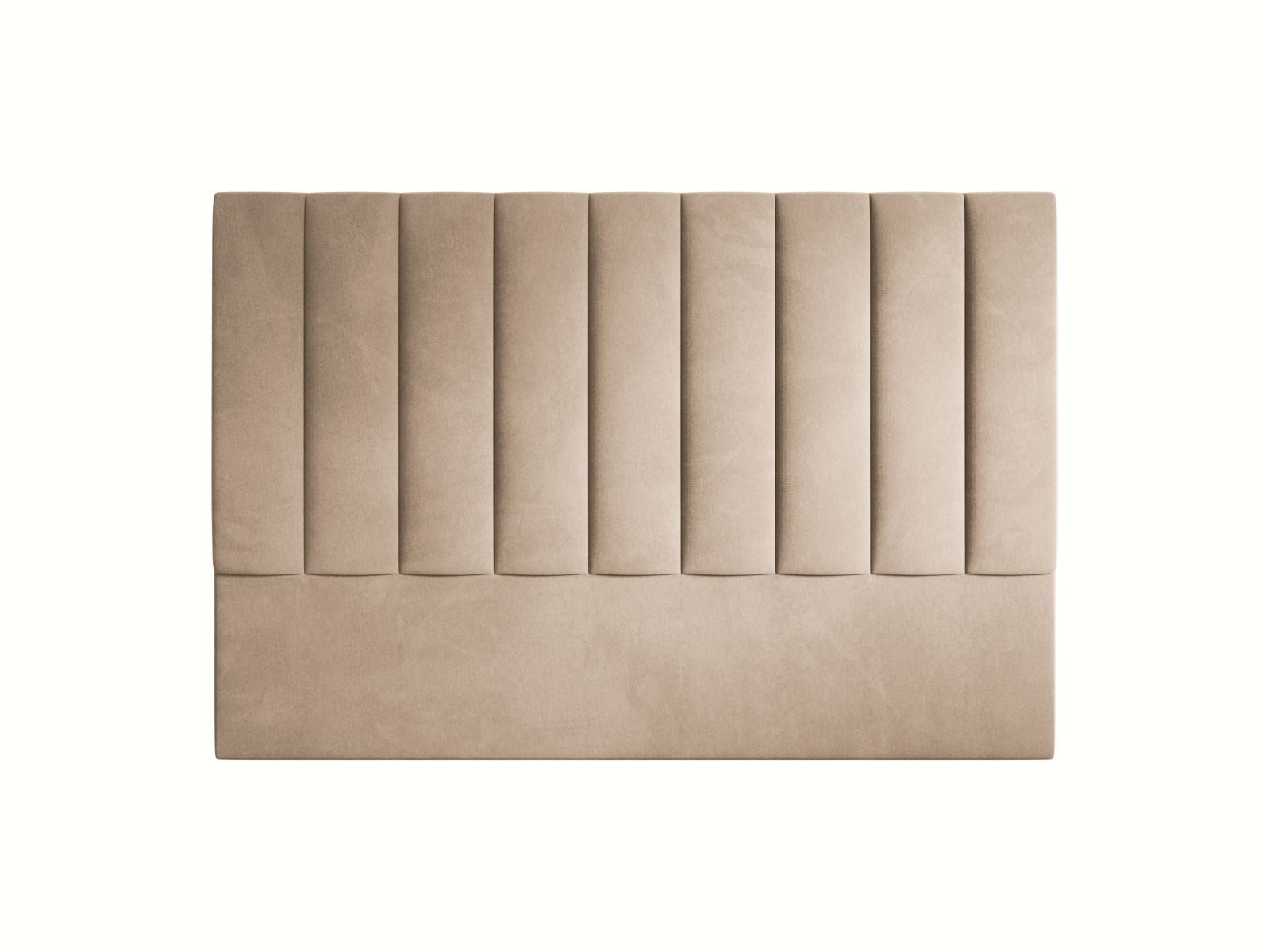 Kopfteil Marl 180cm in Almond Beige-Magic Velvet präsentiert im Onlineshop von KAQTU Design AG. Kopfteile ist von Micadoni
