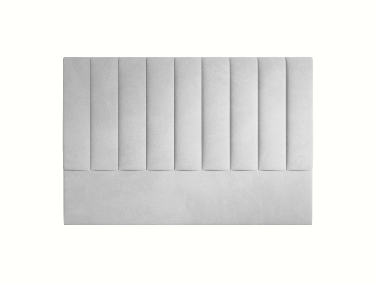 Kopfteil Marl 180cm in Light Grey-Magic Velvet präsentiert im Onlineshop von KAQTU Design AG. Kopfteile ist von Micadoni