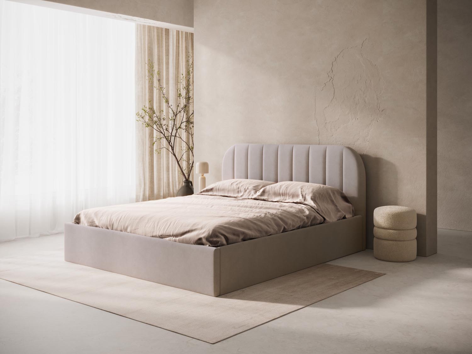 Billy Headboard  in Cappuccino präsentiert im Onlineshop von KAQTU Design AG. Zubehör Bett ist von Micadoni