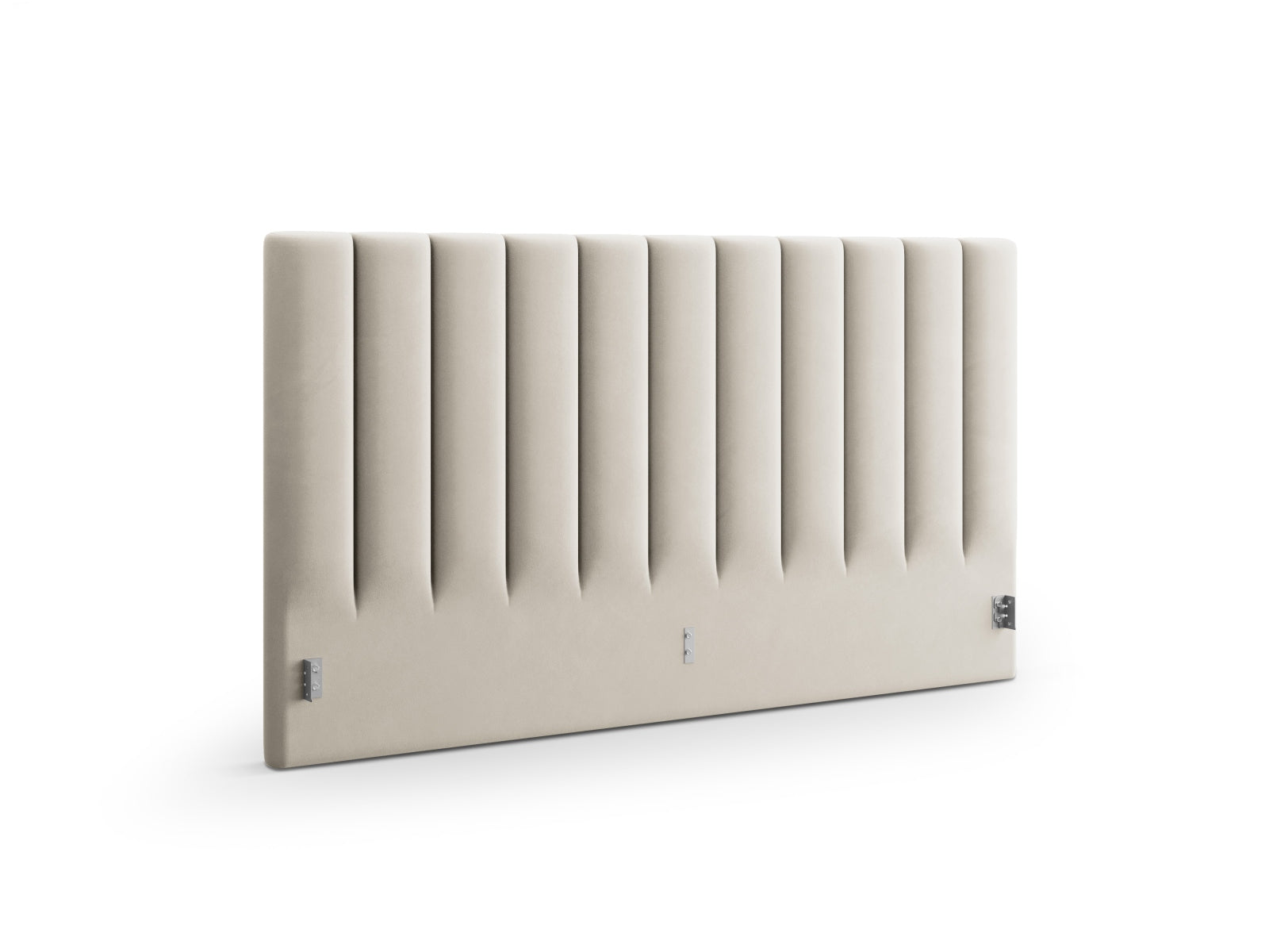 Elegantes Kopfteil Allison in Dunkelbeige, 190 cm, ideal für stilvolle Schlafzimmergestaltung. Hochwertige Verarbeitung von Micadoni.