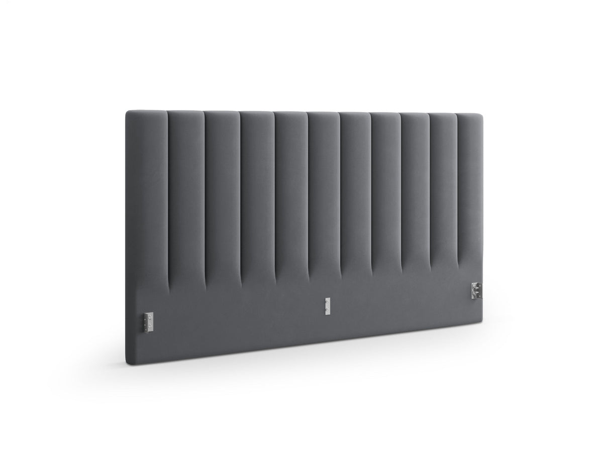 Kopfteil Allison 190cm in Grey-Bluvel präsentiert im Onlineshop von KAQTU Design AG. Kopfteile ist von Micadoni