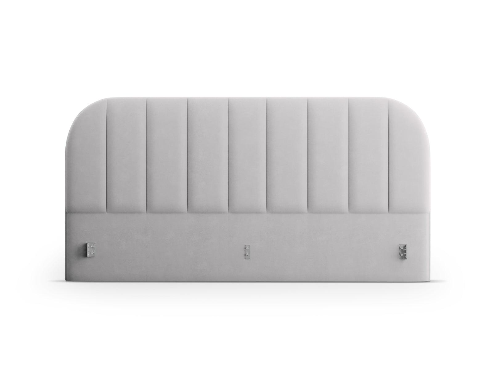 Billy Velour Headboard  in Silver präsentiert im Onlineshop von KAQTU Design AG. Zubehör Bett ist von Micadoni