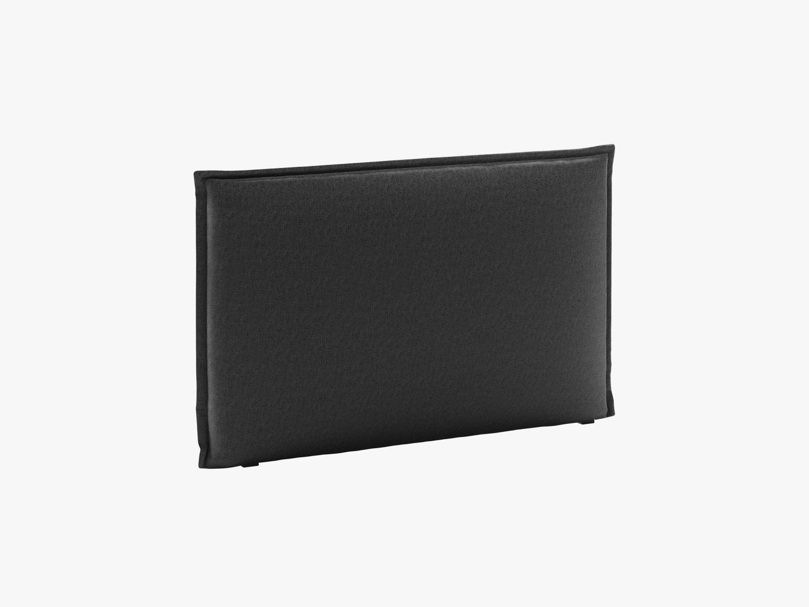 Elegantes Kopfteil Monica in 180 cm Breite, stilvolles Design in Schwarz, ideal für moderne Schlafzimmer, erhältlich bei KAQTU Design AG.