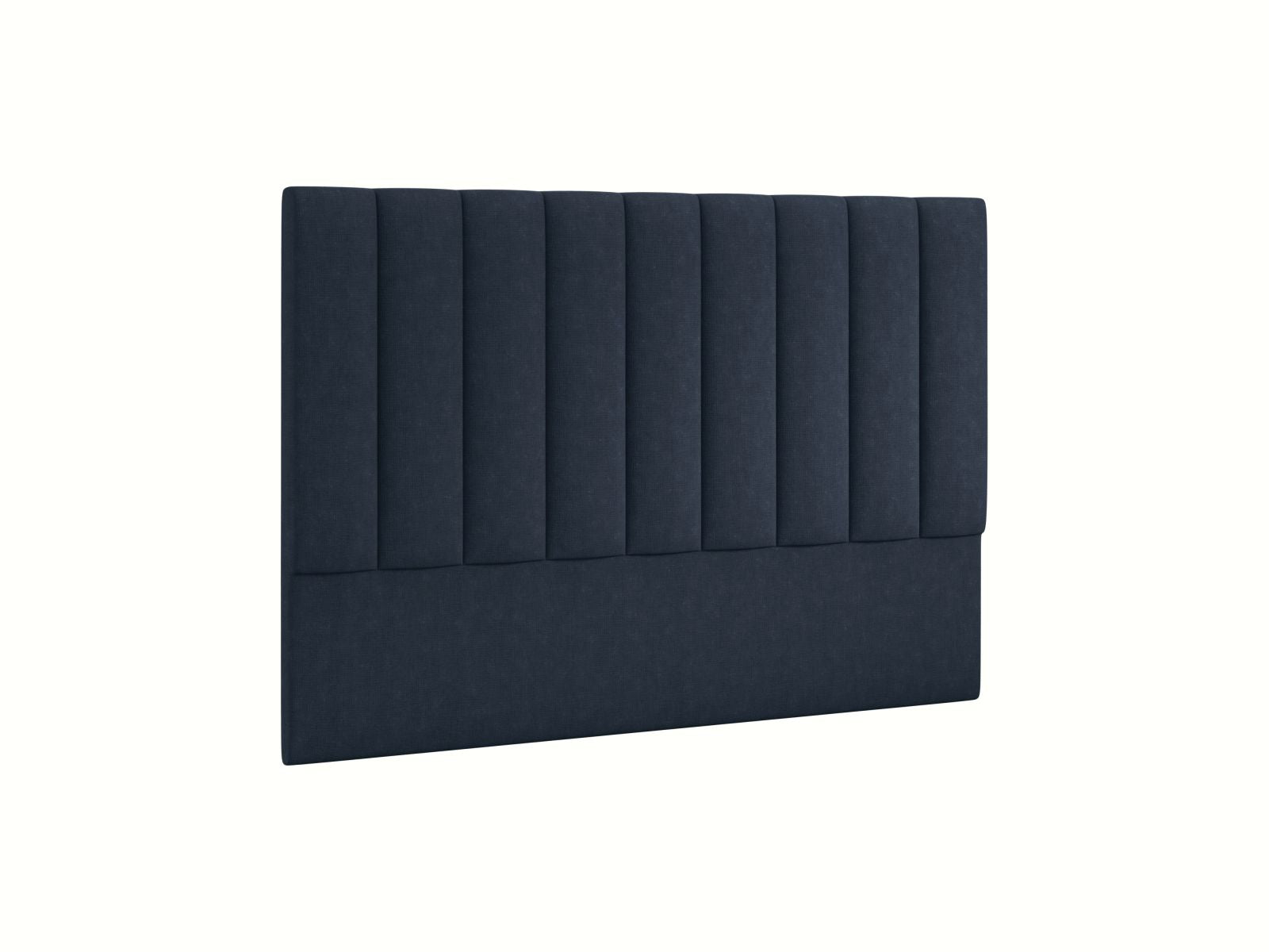 Stilvolles Kopfteil Marl in tiefem Navy Blue, 180 cm breit, perfekt für moderne Schlafzimmer. Hochwertige Materialien von Micadoni.