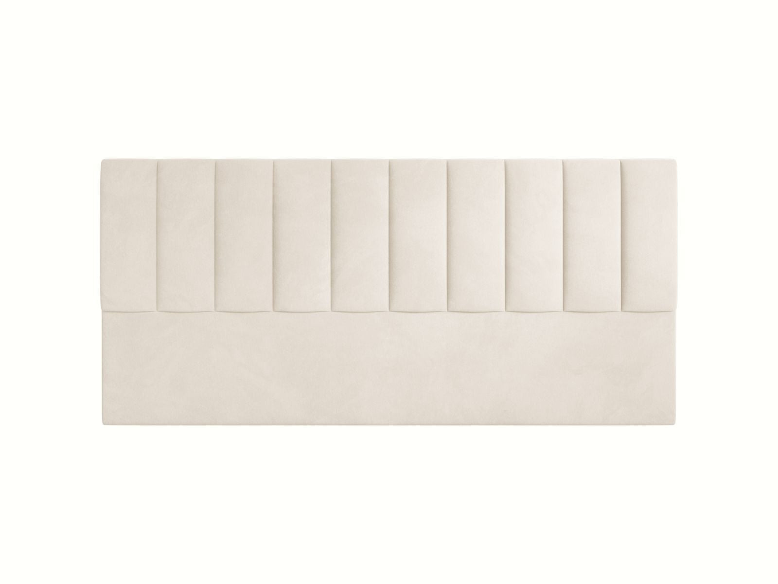 Kopfteil Marl 200cm in Ivory-Magic Velvet präsentiert im Onlineshop von KAQTU Design AG. Kopfteile ist von Micadoni