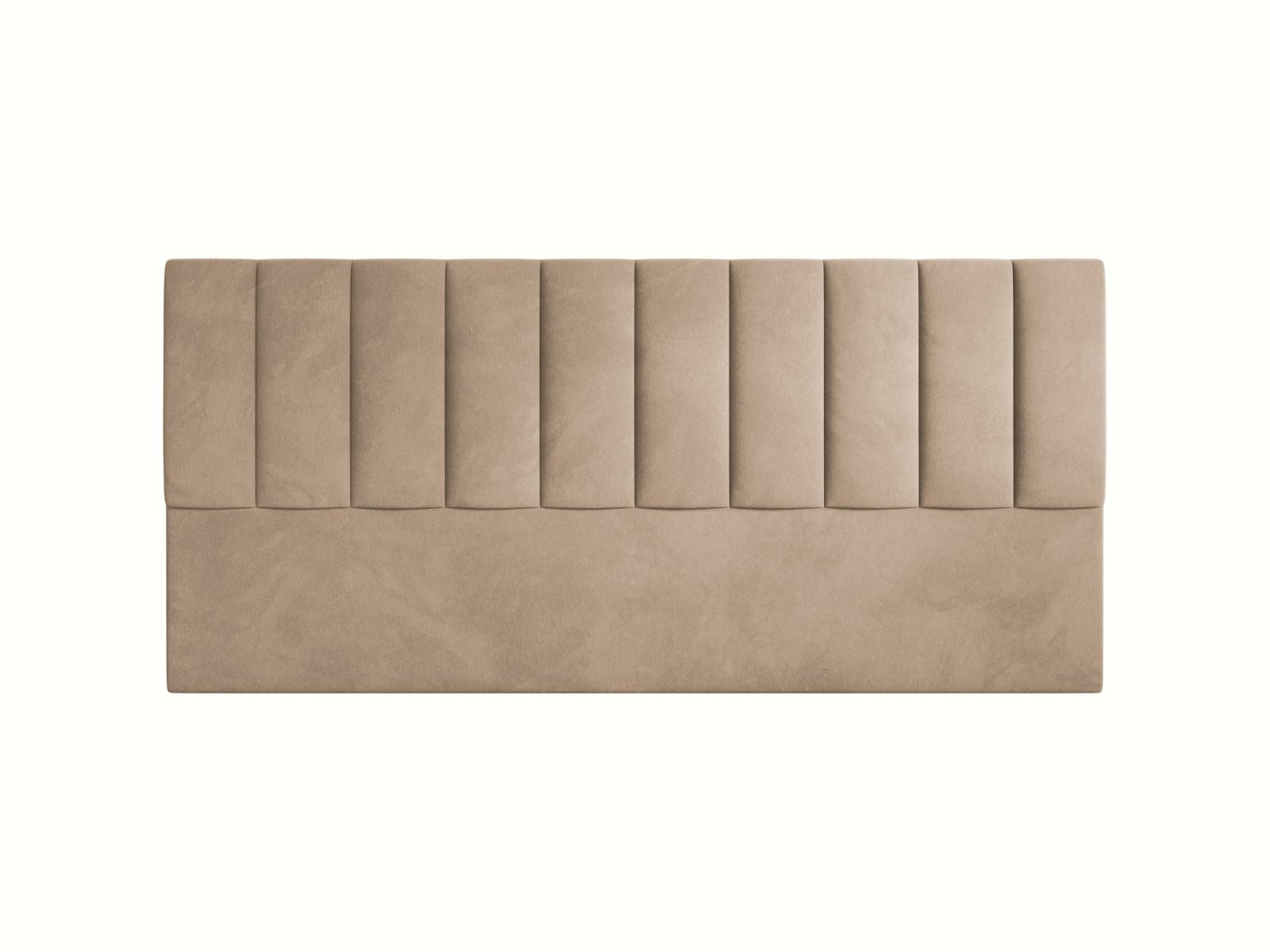 Kopfteil Marl 200cm in Almond Beige-Magic Velvet präsentiert im Onlineshop von KAQTU Design AG. Kopfteile ist von Micadoni