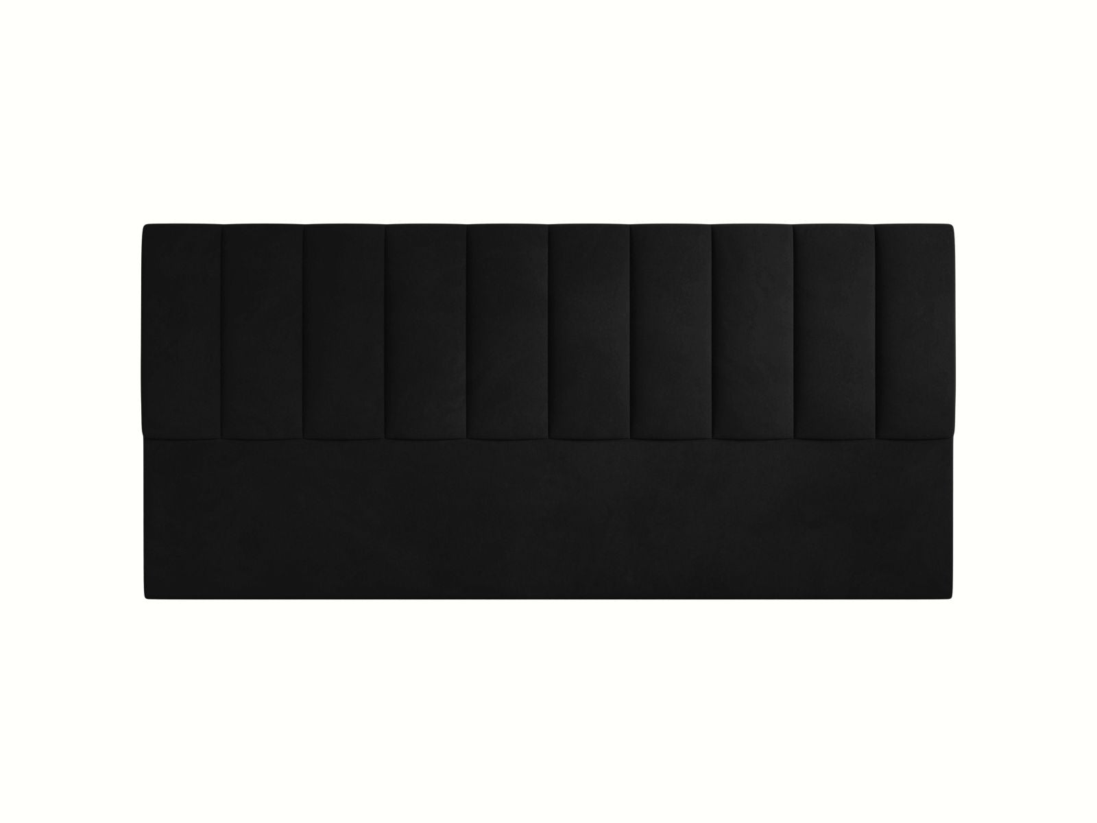Kopfteil Marl 200cm in Black-Magic Velvet präsentiert im Onlineshop von KAQTU Design AG. Kopfteile ist von Micadoni