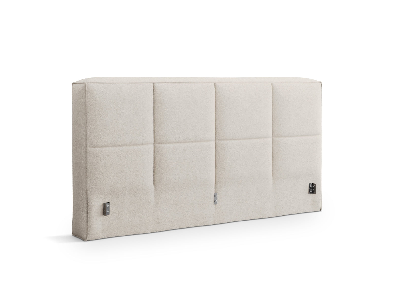 Entdecken Sie das Darren Boucle Kopfteil von Micadoni – ein elegantes Design-Highlight für Ihr Schlafzimmer, das modernen Stil und Komfort vereint.