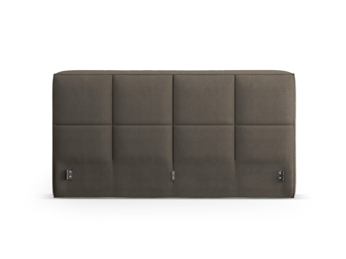 Darren Boucle Headboard in Grey Brown-LEGEND präsentiert im Onlineshop von KAQTU Design AG. Kopfteile ist von Micadoni