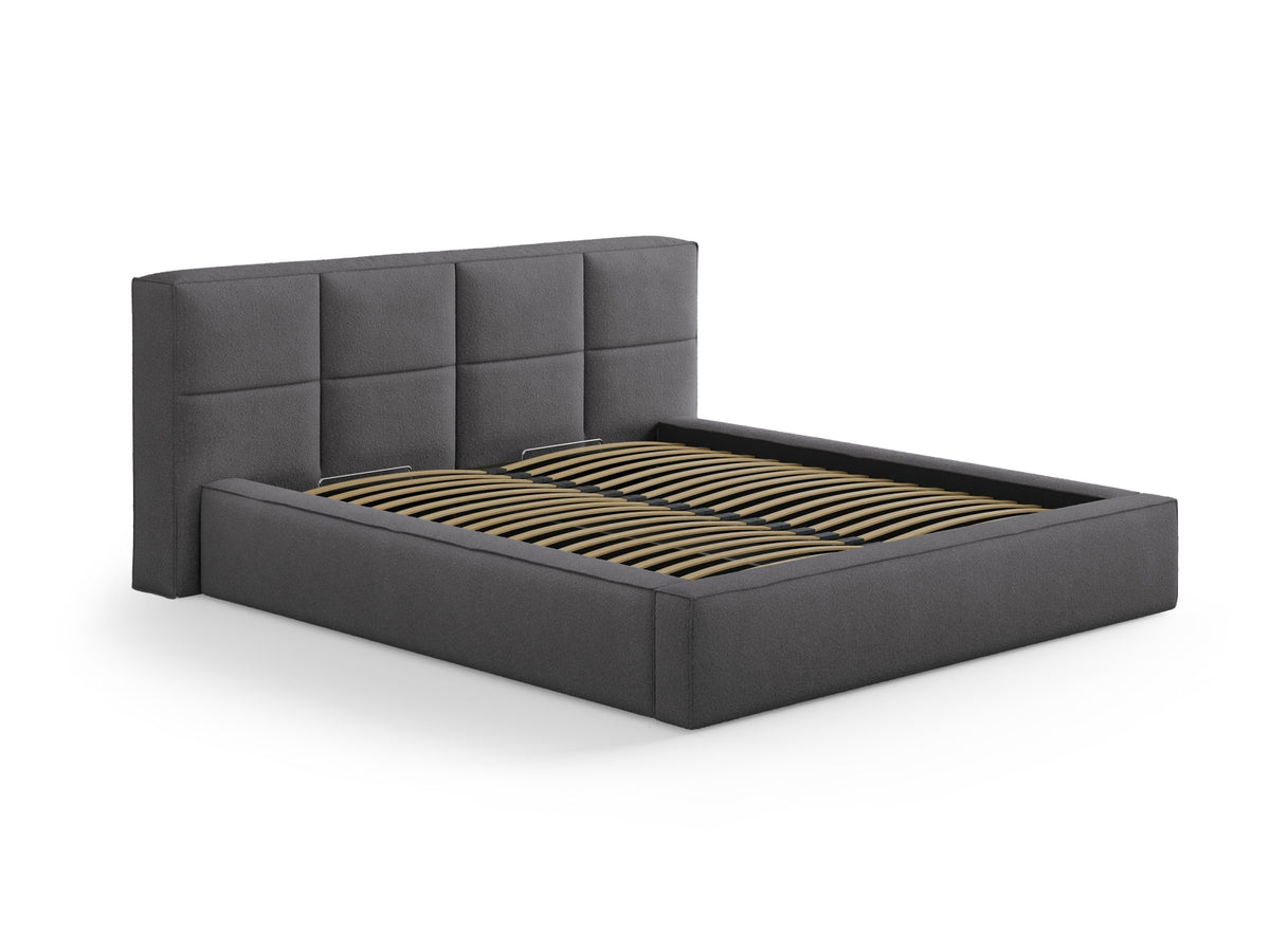 Darren Boucle Headboard in Graphite-LEGEND präsentiert im Onlineshop von KAQTU Design AG. Kopfteile ist von Micadoni