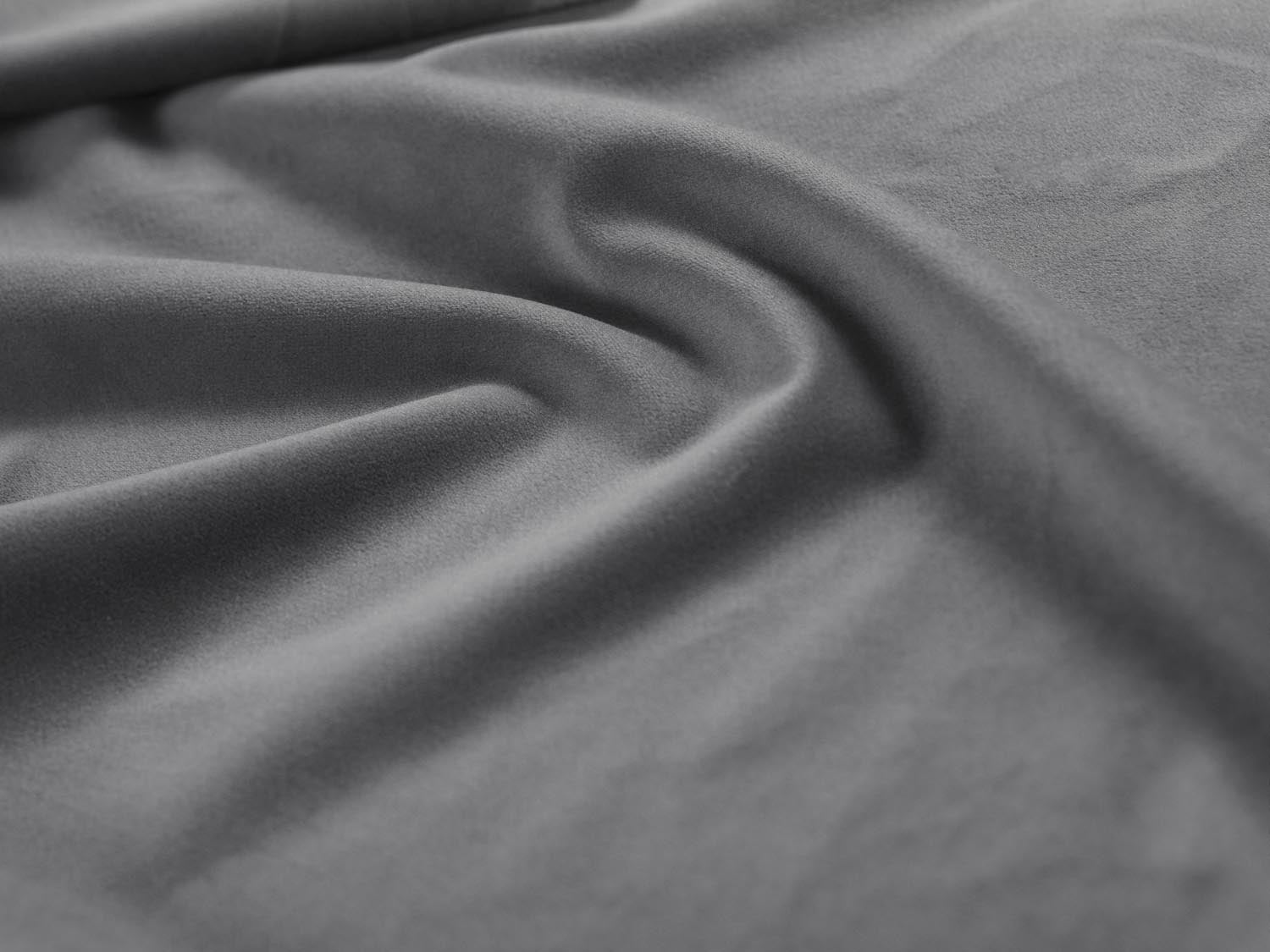 Marl Velour Headboard  in Light Grey präsentiert im Onlineshop von KAQTU Design AG. Zubehör Bett ist von Micadoni