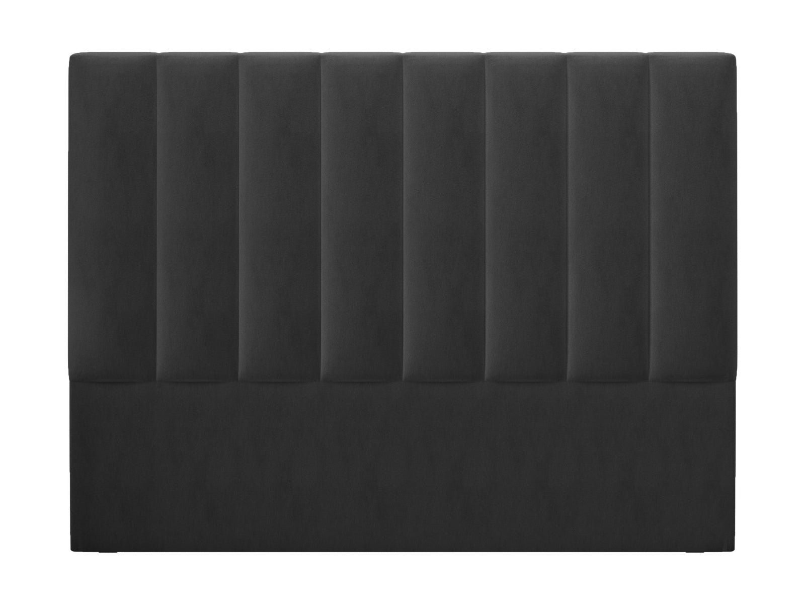 Marl Velour Headboard  in Dark Grey präsentiert im Onlineshop von KAQTU Design AG. Zubehör Bett ist von Micadoni
