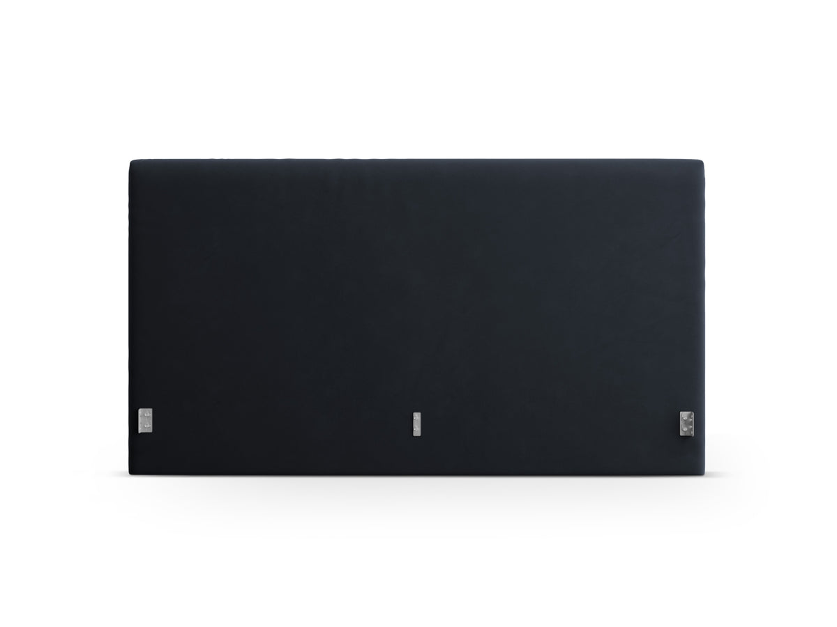 Remo Velour Headboard in Dark Blue-Bluvel präsentiert im Onlineshop von KAQTU Design AG. Kopfteile ist von Micadoni