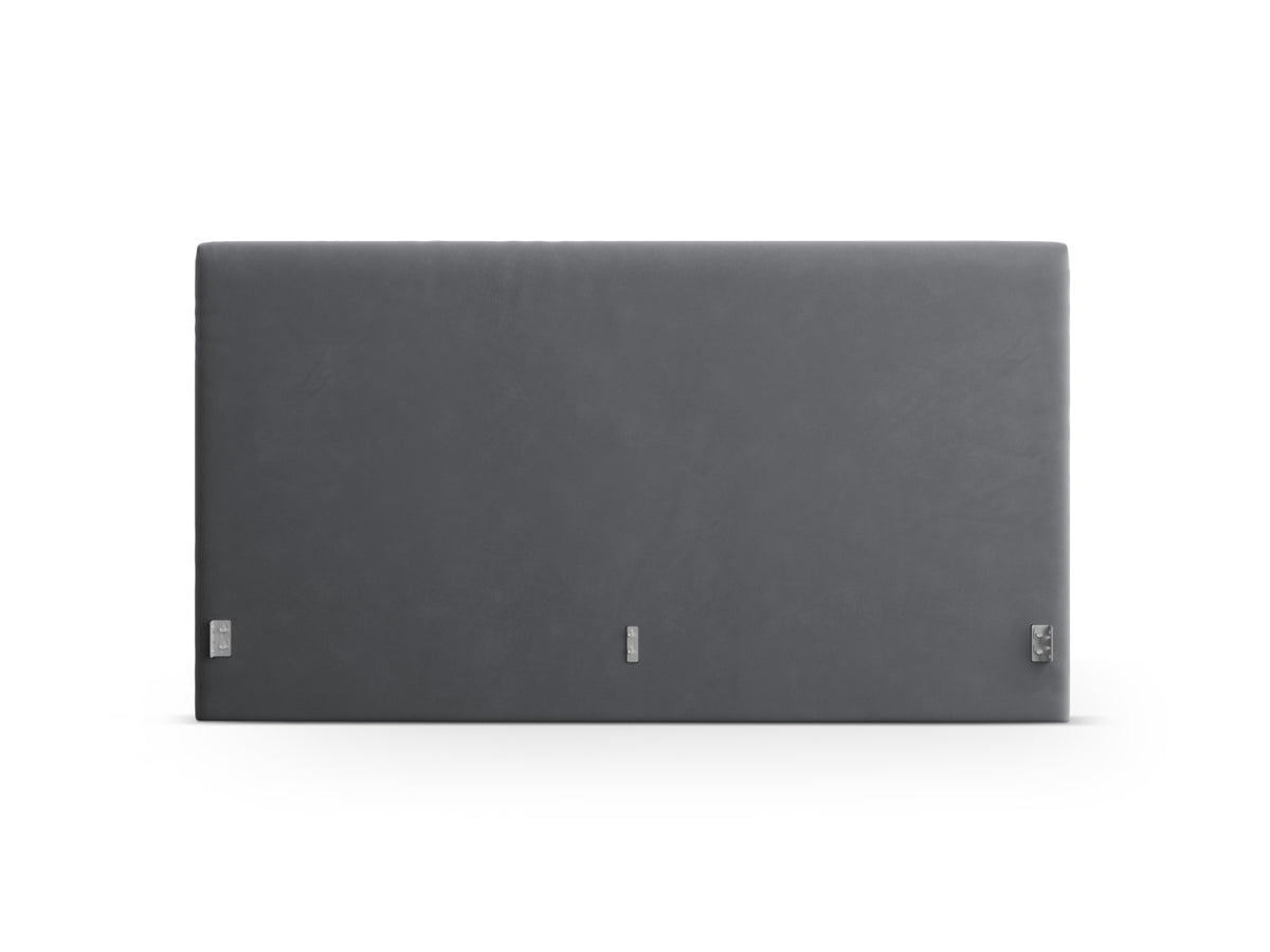 Remo Velour Headboard in Grey-Bluvel präsentiert im Onlineshop von KAQTU Design AG. Kopfteile ist von Micadoni