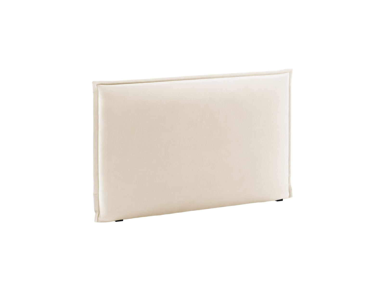 Elegantes Kopfteil Monica in 200 cm Breite, stilvolles Design in Beige, ideal für moderne Schlafzimmer, erhältlich bei KAQTU Design AG.