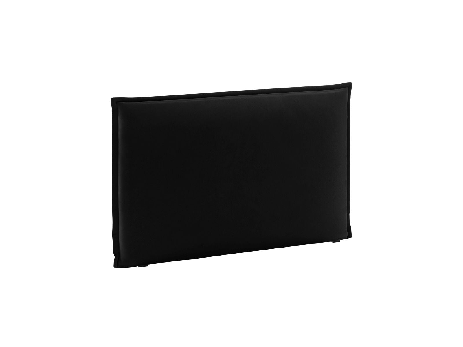 Elegantes Kopfteil Monica in 200 cm Breite, stilvolles Design in Schwarz, ideal für moderne Schlafzimmer, erhältlich bei KAQTU Design AG.
