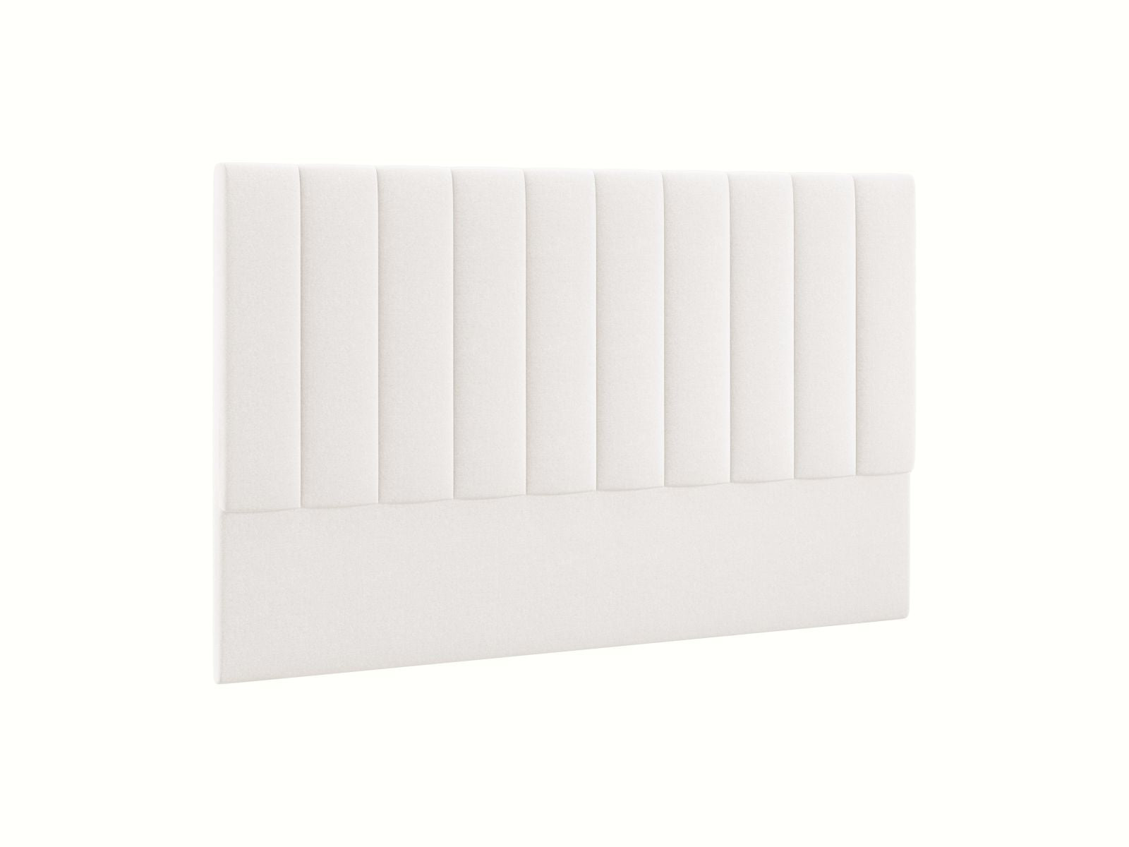 Stilvolles Kopfteil Marl in zartem Beige, 200 cm breit, perfekt für eine zeitgemäße Schlafzimmergestaltung von Micadoni.