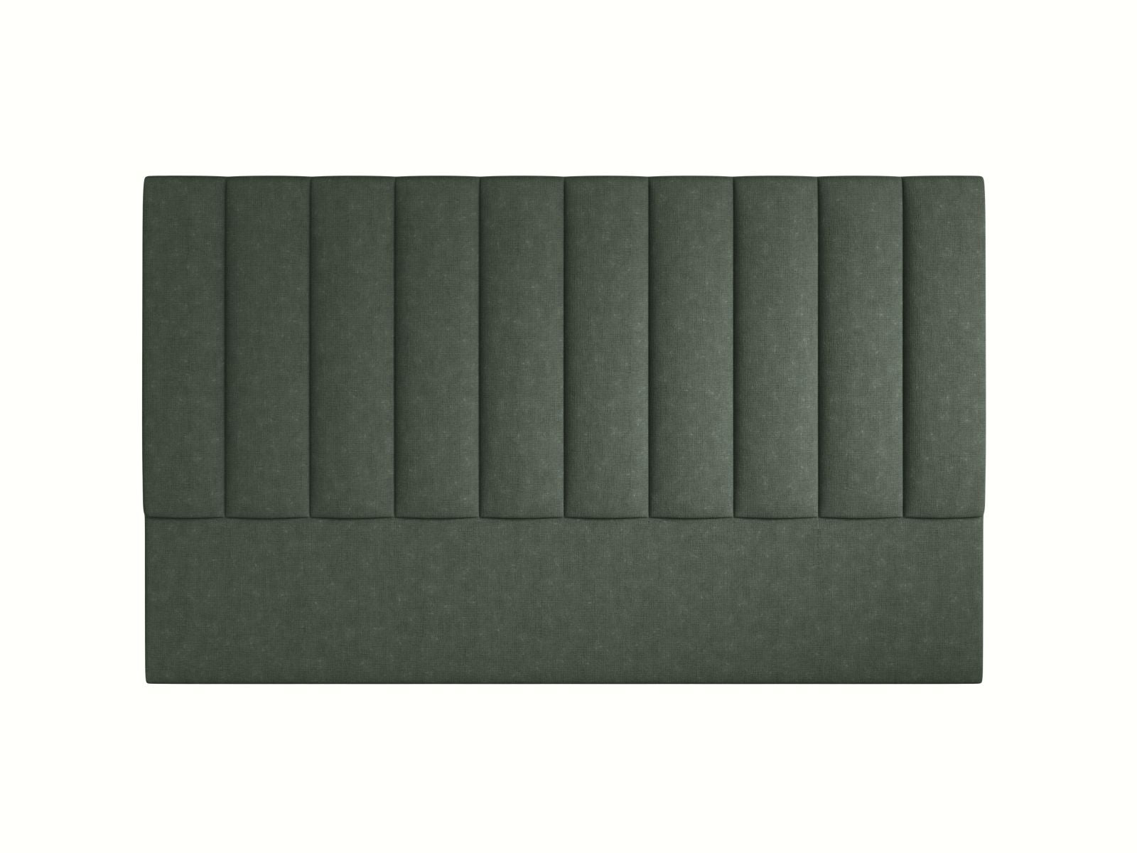 Elegantes Kopfteil Marl in 200 cm, in luxuriösem Moosgrün, ideal für zeitgemäße Schlafzimmergestaltung, erhältlich bei Micadoni.
