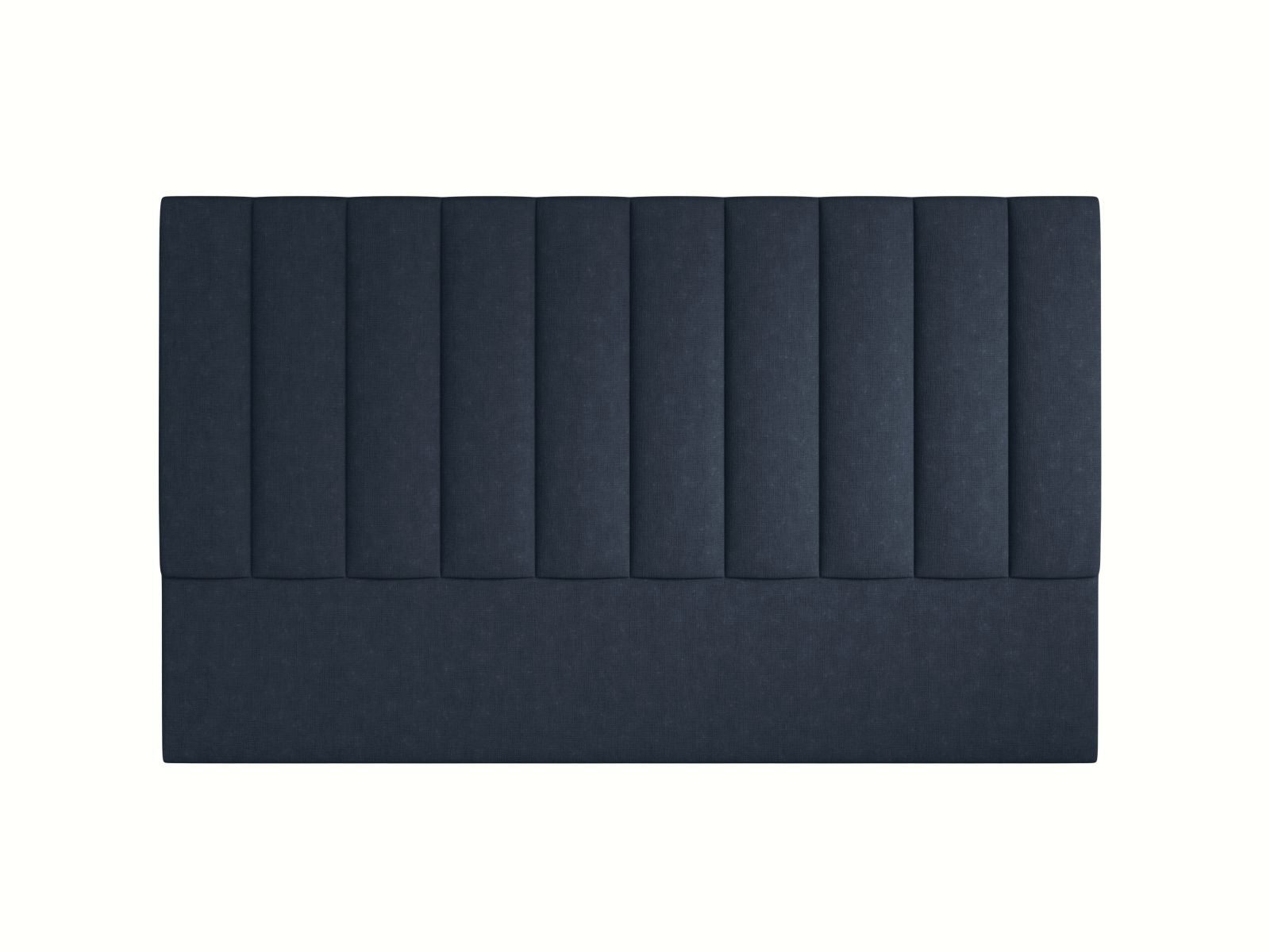 Elegantes Kopfteil Marl in tiefem Navy Blue, 200 cm breit, ideal für ein zeitgemäßes Schlafzimmer-Design von Micadoni.