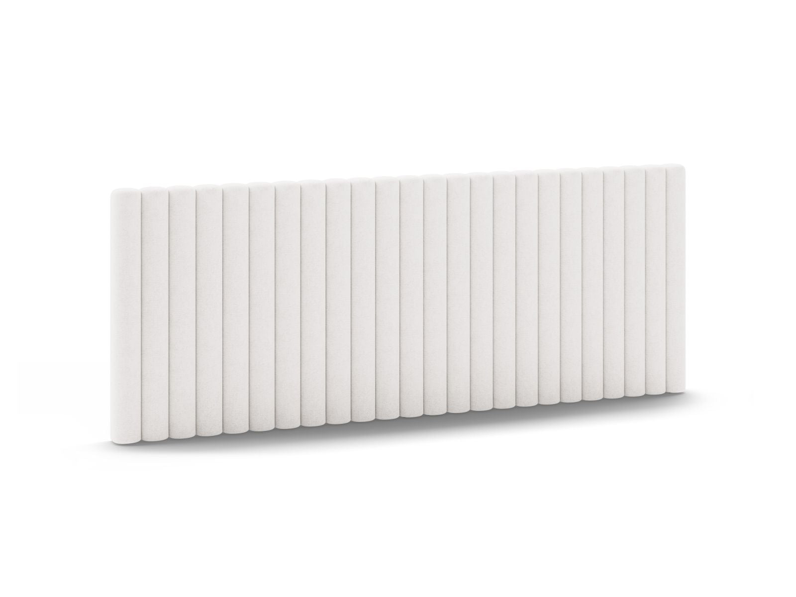 Elegantes Kopfteil Mistero in sanftem Light Beige, 240 cm breit, ideal für stilvolle Schlafzimmergestaltung.