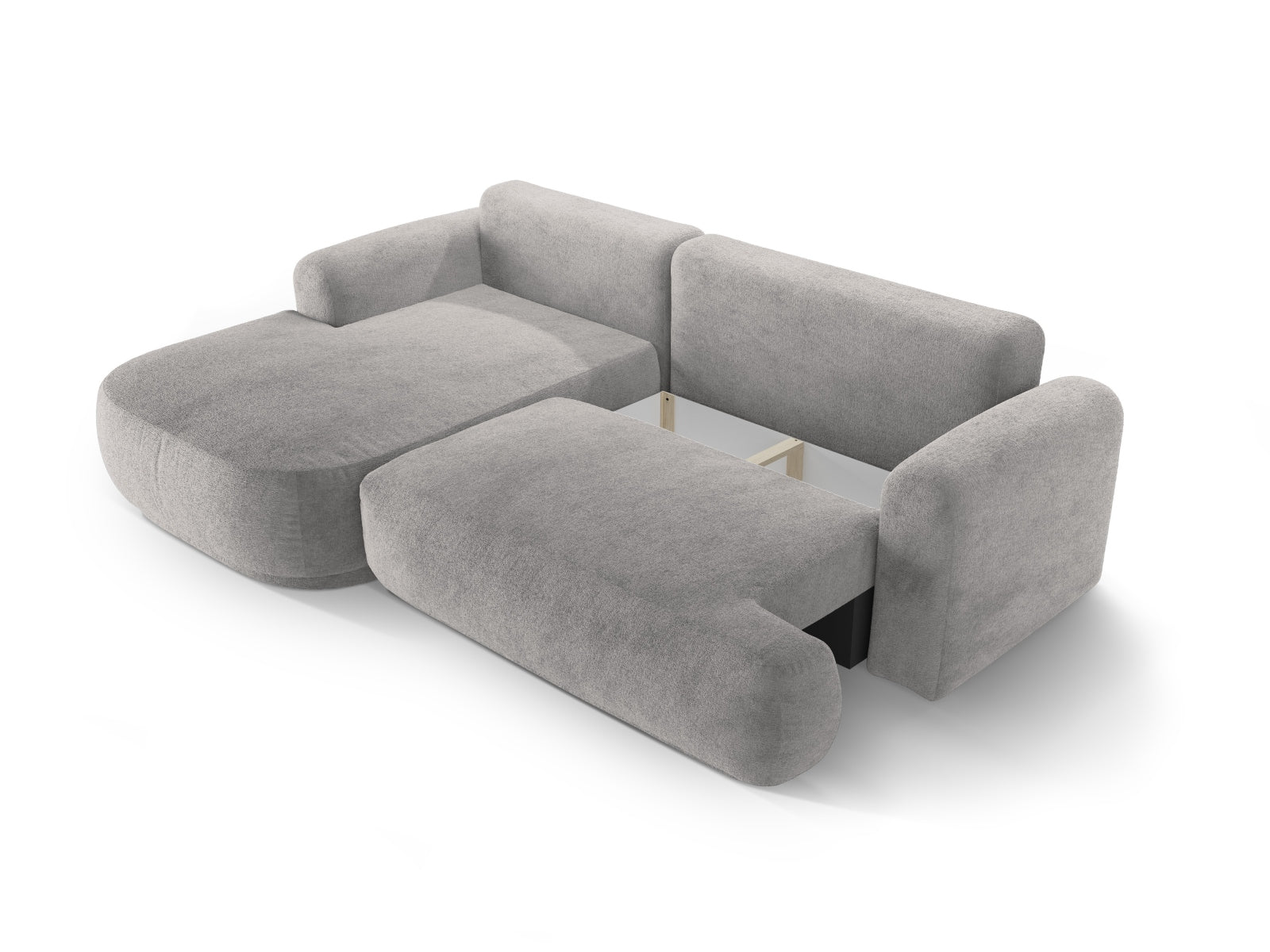 Erleben Sie das Ella Ecksofa von Micadoni: stilvolles 5-Sitzer Sofa mit praktischer Schlaffunktion und cleverem Stauraum für Ihr Zuhause.