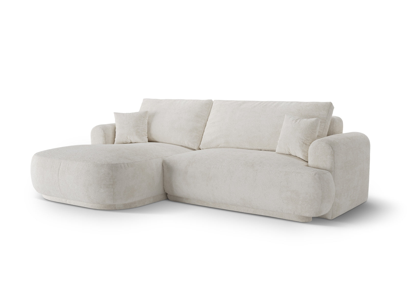 Erleben Sie das Ella Ecksofa von Micadoni: stilvolles 5-Sitzer Sofa mit praktischer Schlaffunktion und cleverem Stauraum für Ihr Zuhause.