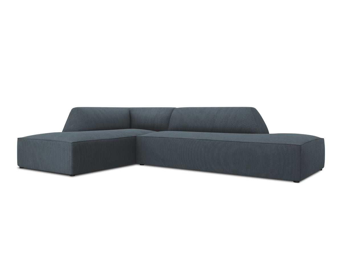 Ruby Modulares Ecksofa Open end links 4 Sitzer in Blue-Scala präsentiert im Onlineshop von KAQTU Design AG. Ecksofa links ist von Micadoni