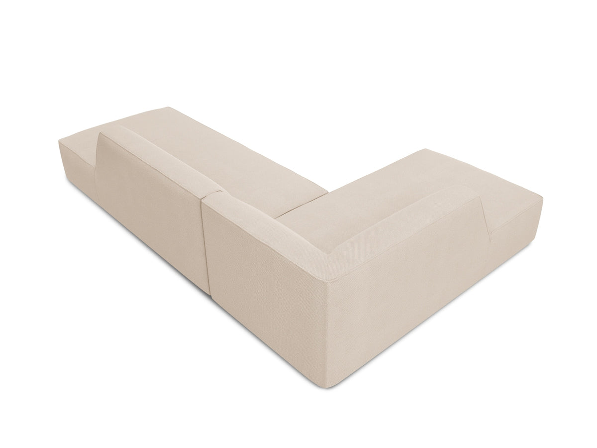 Ruby Modulares Ecksofa Open end links 4 Sitzer in Beige-Ottawa präsentiert im Onlineshop von KAQTU Design AG. Ecksofa links ist von Micadoni