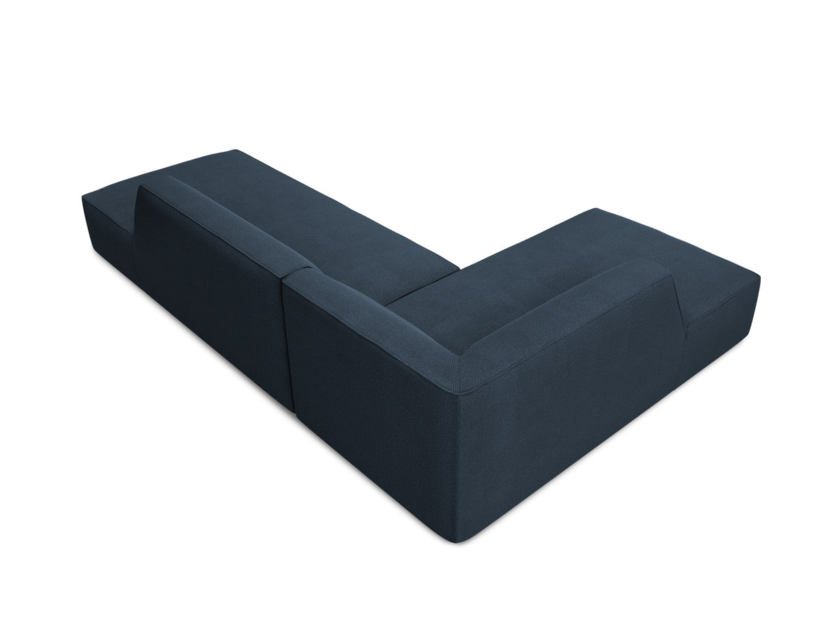 Ruby Modulares Ecksofa Open end links 4 Sitzer in Navy Blue-Ottawa präsentiert im Onlineshop von KAQTU Design AG. Ecksofa links ist von Micadoni