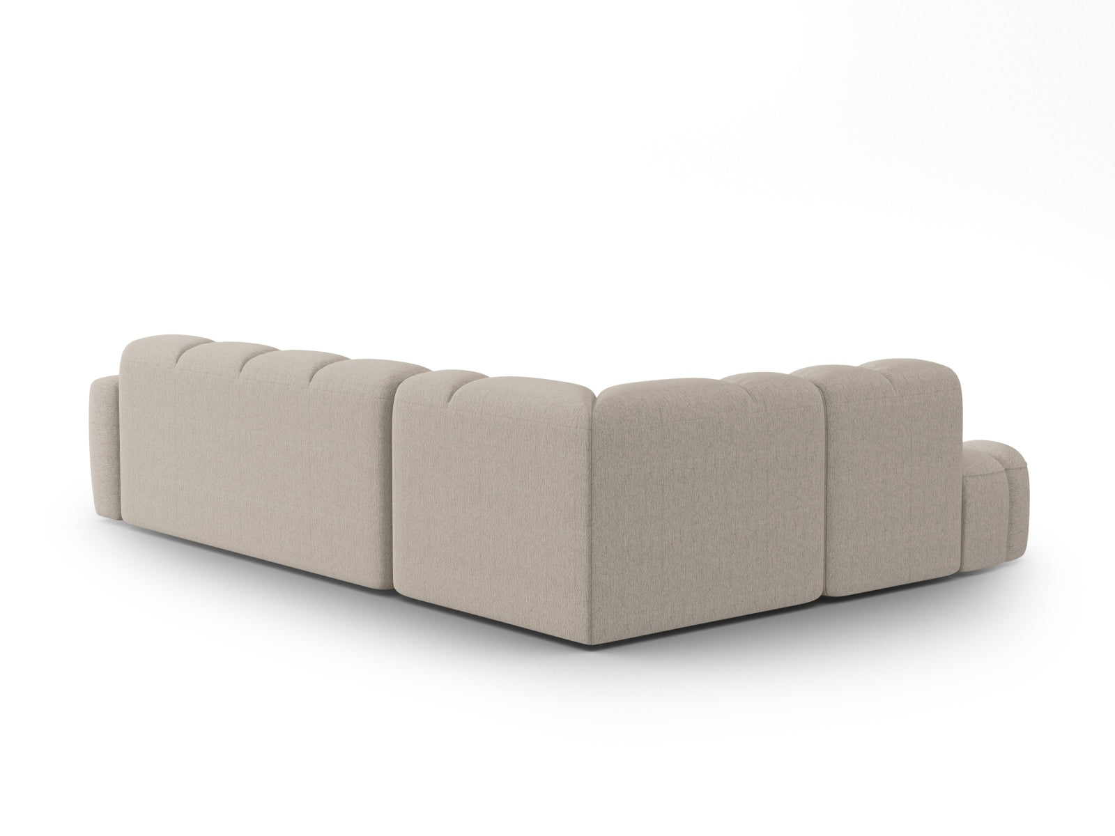 Lisa Ecksofa links 5 Sitzer in Sand präsentiert im Onlineshop von KAQTU Design AG. Ecksofa links ist von Micadoni
