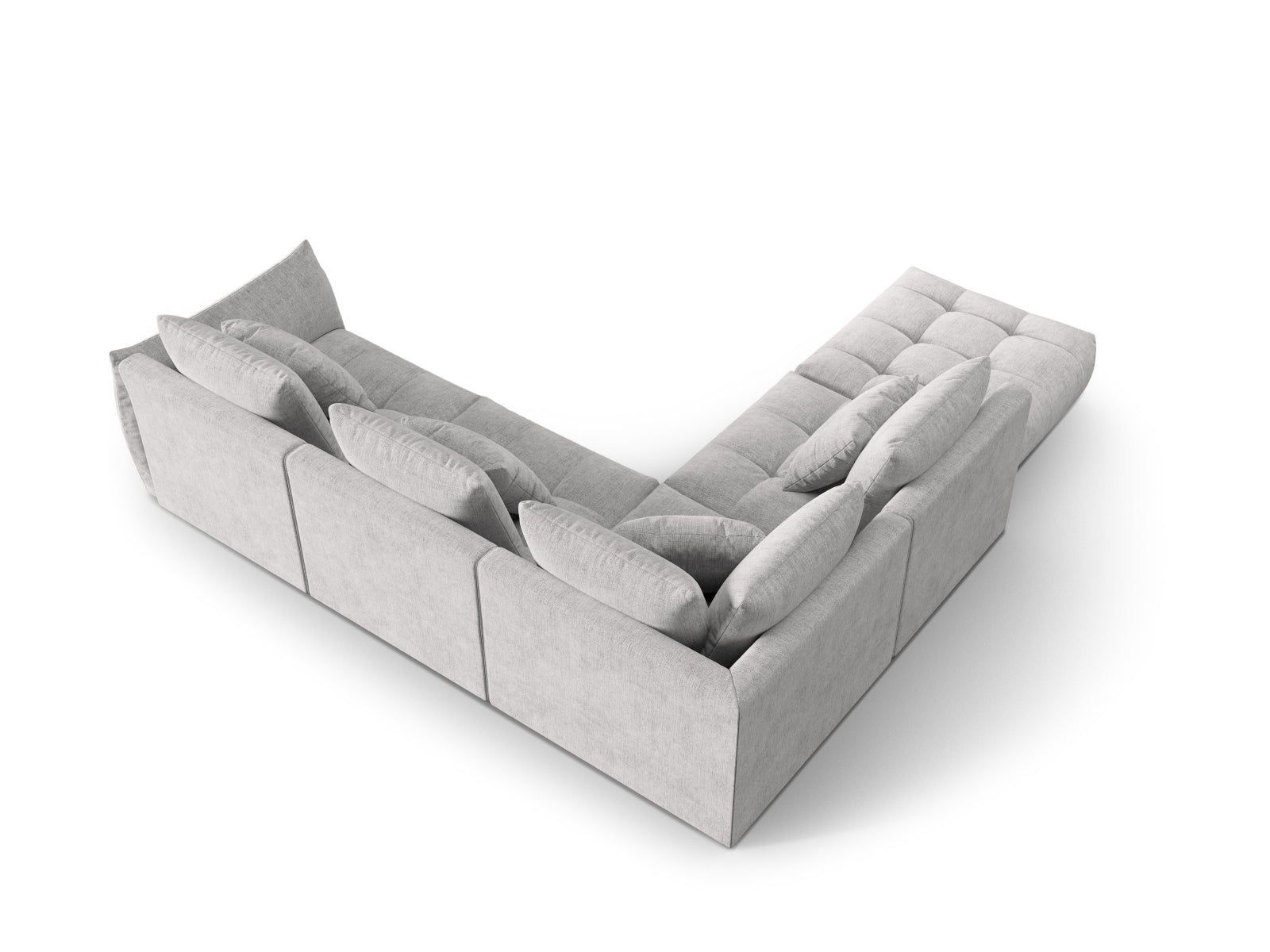 Entdecken Sie das Bloom Modulare Ecksofa links 4 Sitzer von Micadoni – elegantes Design, optimaler Komfort und vielseitige Anpassungsmöglichkeiten für Ihr Zuhause.