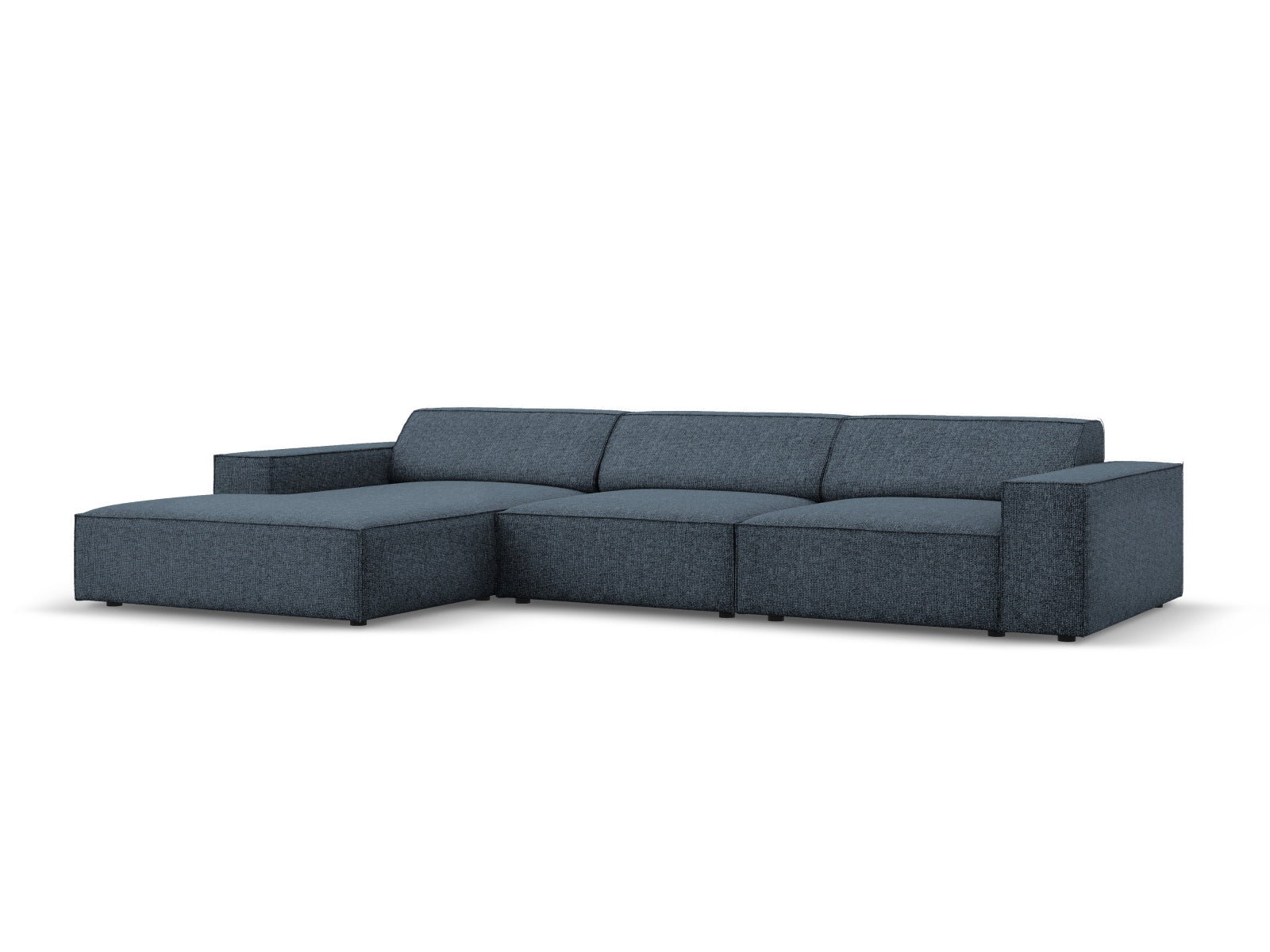 Jodie Modulares Ecksofa links 4 Sitzer in Royal Blue präsentiert im Onlineshop von KAQTU Design AG. Ecksofa links ist von Micadoni