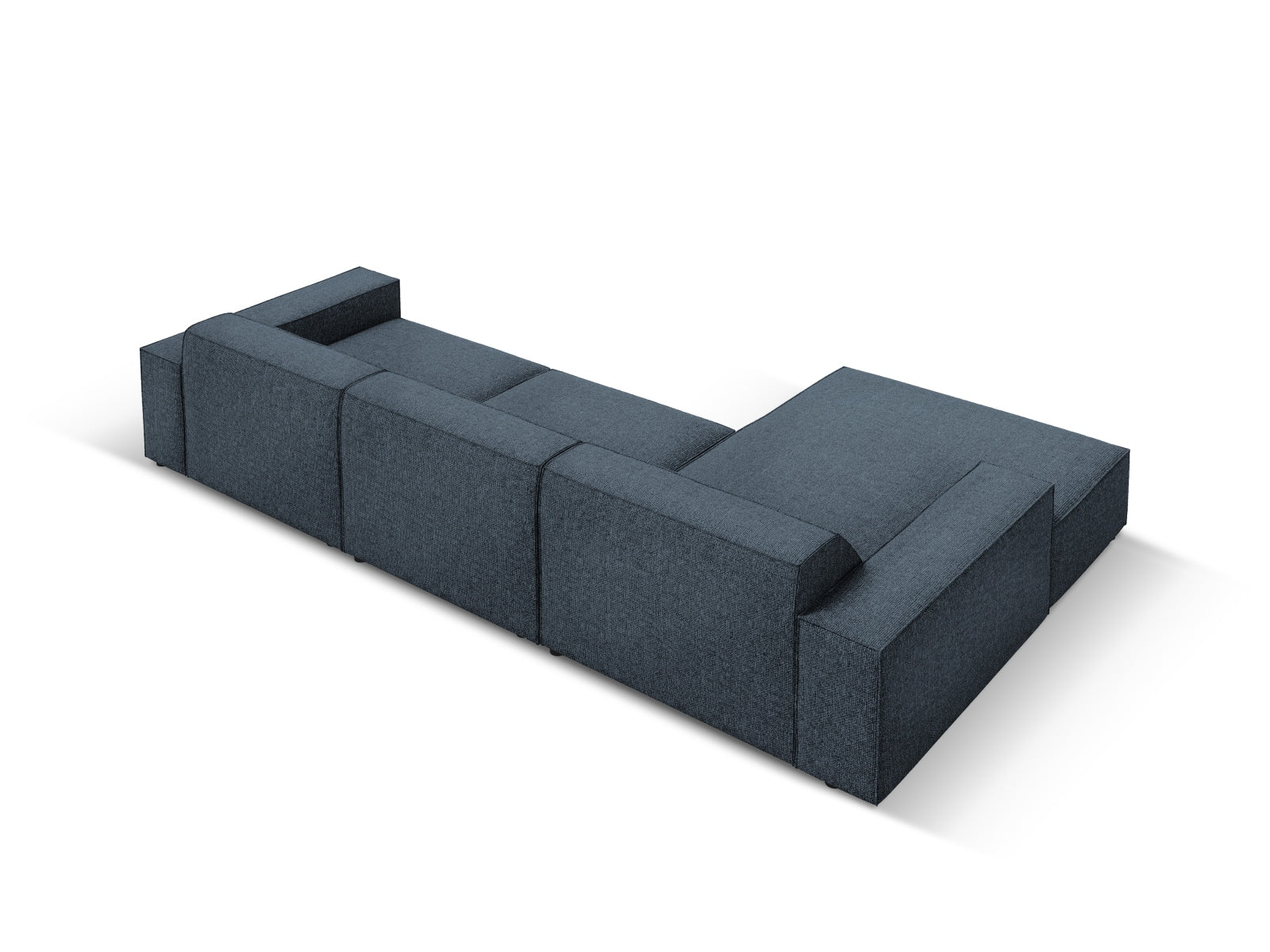 Jodie Modulares Ecksofa links 4 Sitzer in Royal Blue präsentiert im Onlineshop von KAQTU Design AG. Ecksofa links ist von Micadoni
