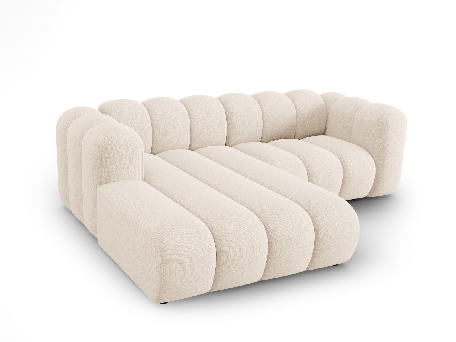 Lupine Modulares Ecksofa links 3 Sitzer in Light Beige präsentiert im Onlineshop von KAQTU Design AG. Ecksofa links ist von Micadoni