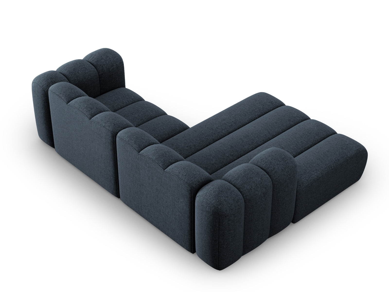 Lupine Modulares Ecksofa links 3 Sitzer in Royal Blue präsentiert im Onlineshop von KAQTU Design AG. Ecksofa links ist von Micadoni