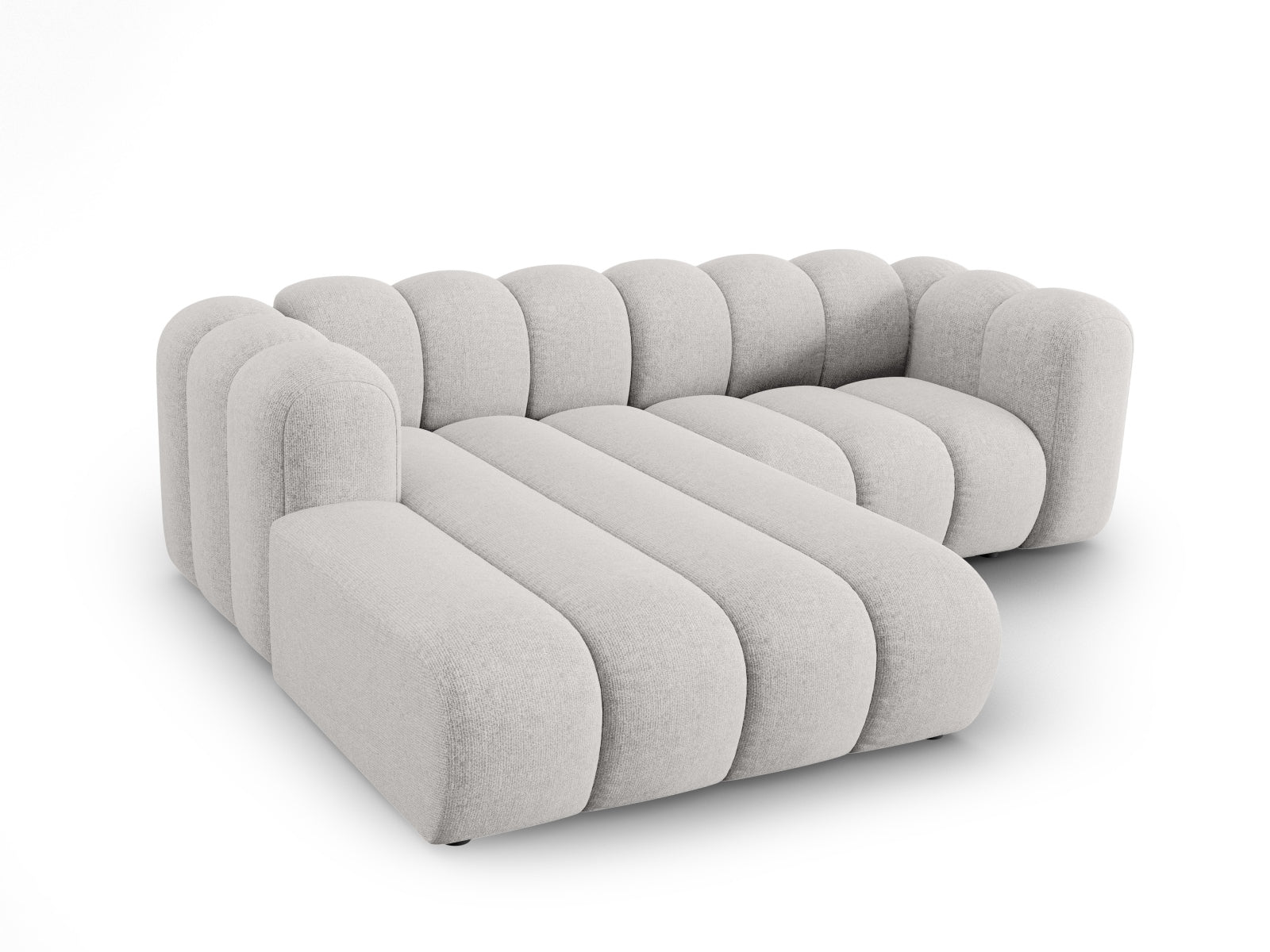 Lupine Modulares Ecksofa links 3 Sitzer in Light Grey präsentiert im Onlineshop von KAQTU Design AG. Ecksofa links ist von Micadoni