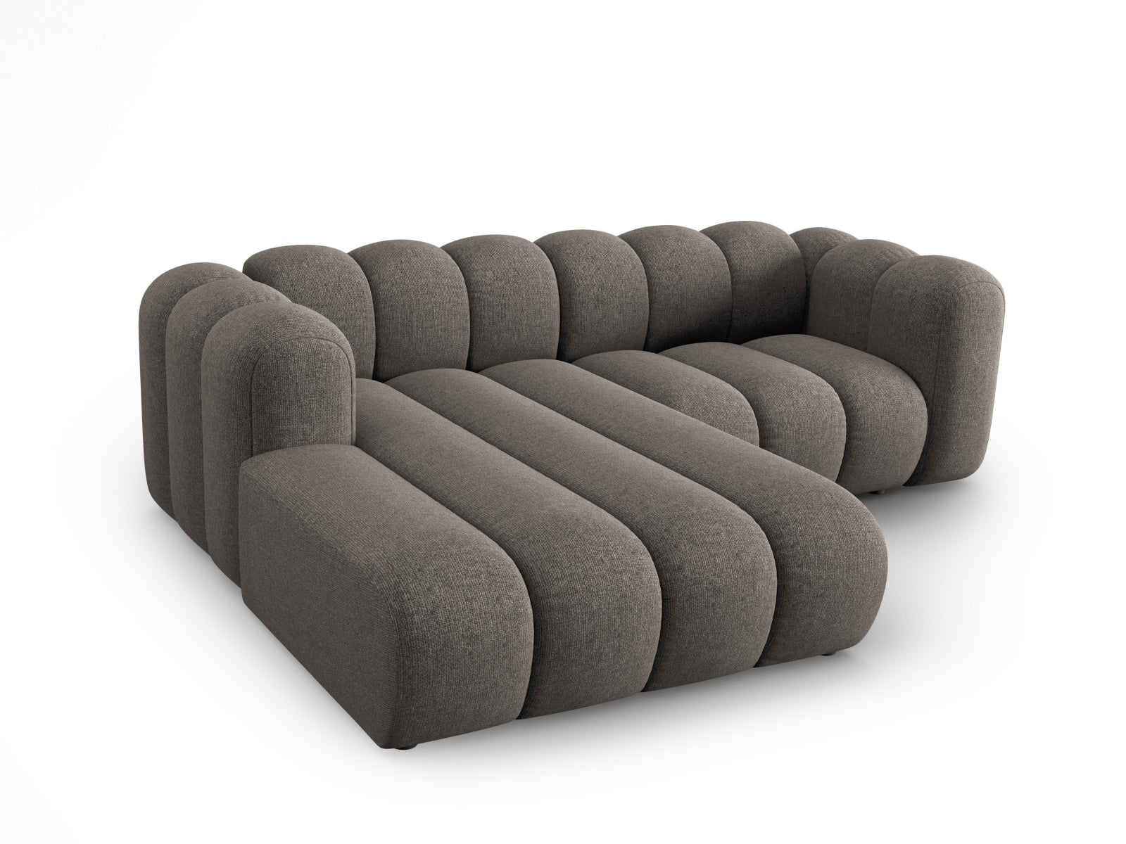 Lupine Modulares Ecksofa links 3 Sitzer in Grey präsentiert im Onlineshop von KAQTU Design AG. Ecksofa links ist von Micadoni