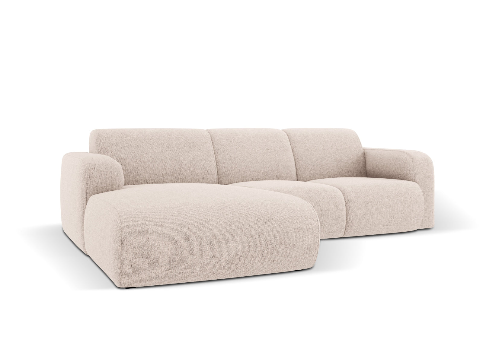 Molino Ecksofa links 4 Sitzer in Beige präsentiert im Onlineshop von KAQTU Design AG. Ecksofa links ist von Micadoni