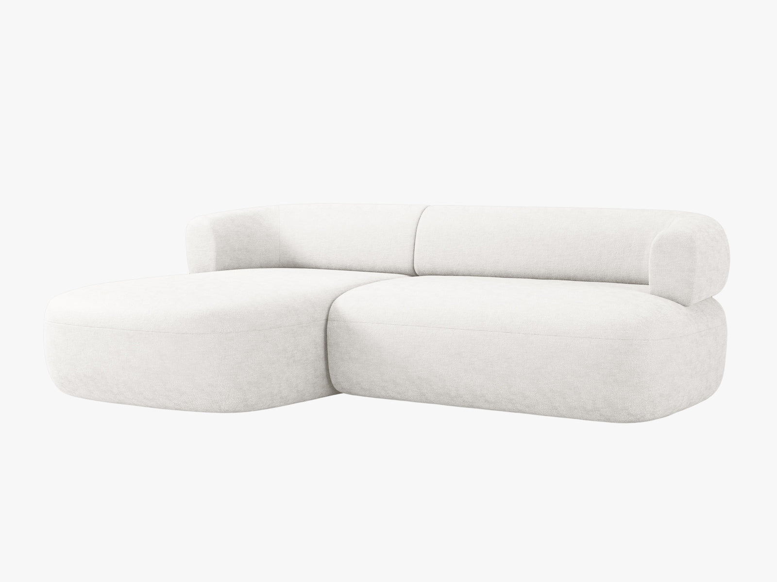 Jenny Ecksofa links 5 Sitzer in Light Beige präsentiert im Onlineshop von KAQTU Design AG. Ecksofa links ist von Micadoni